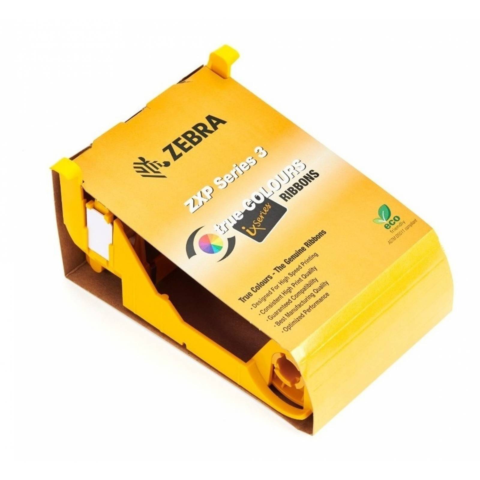 Ribbon Zebra Ymcko 800033-340 Para Zxp3 Series 280img