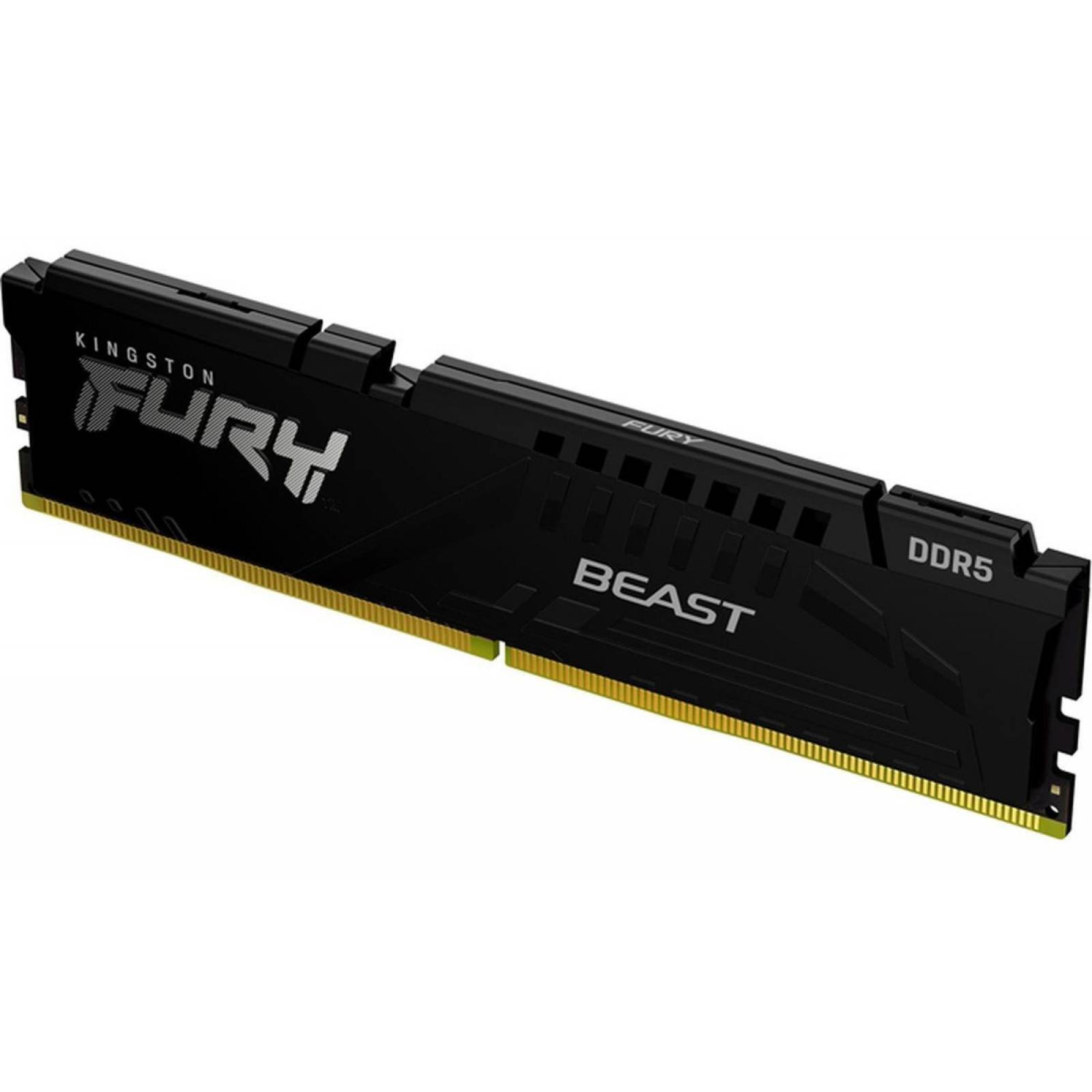 Memoria Ram Ddr5 16gb 6000mhz Kingston Fury Beast 1x16gb