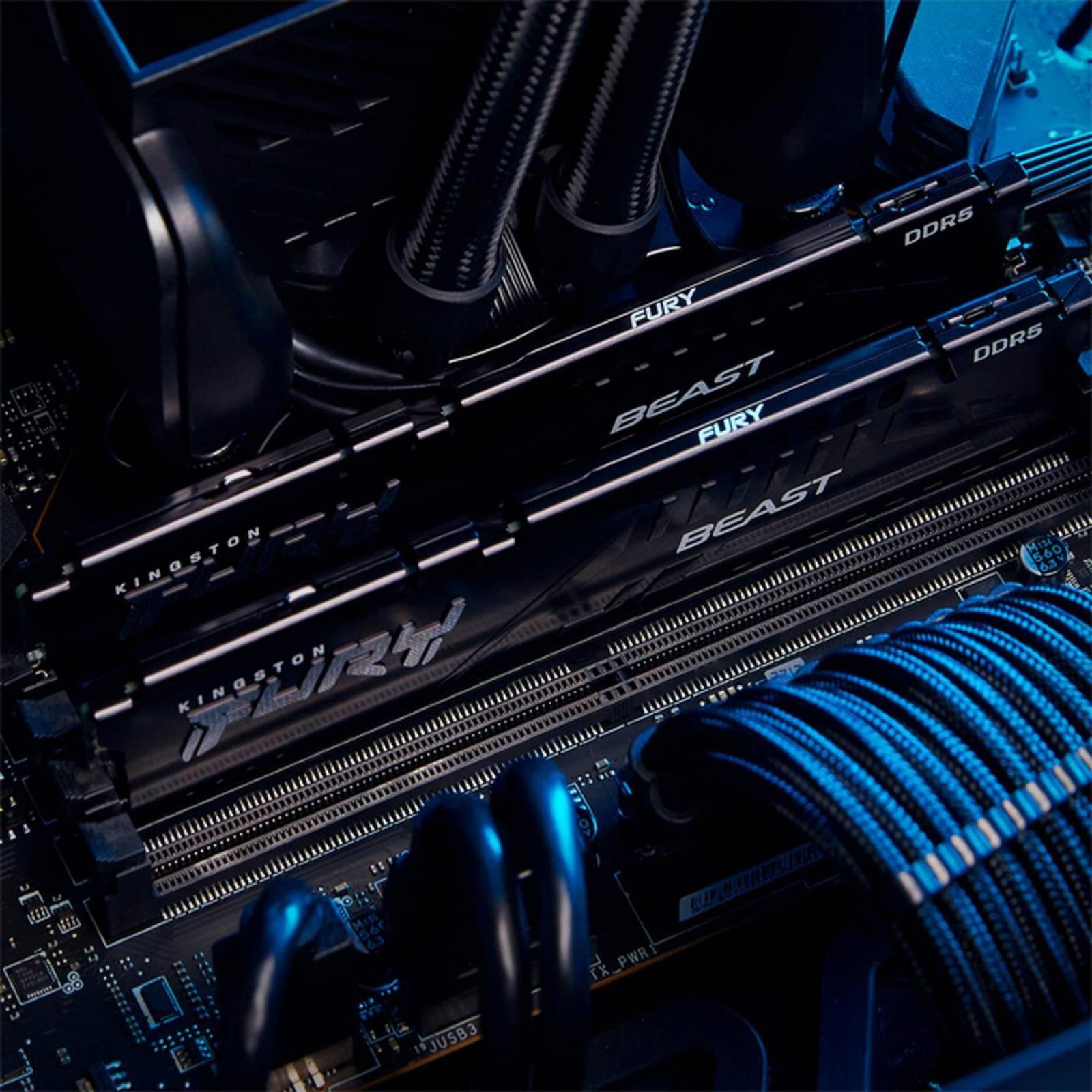 Memoria Ram Ddr5 16gb 6000mhz Kingston Fury Beast 1x16gb