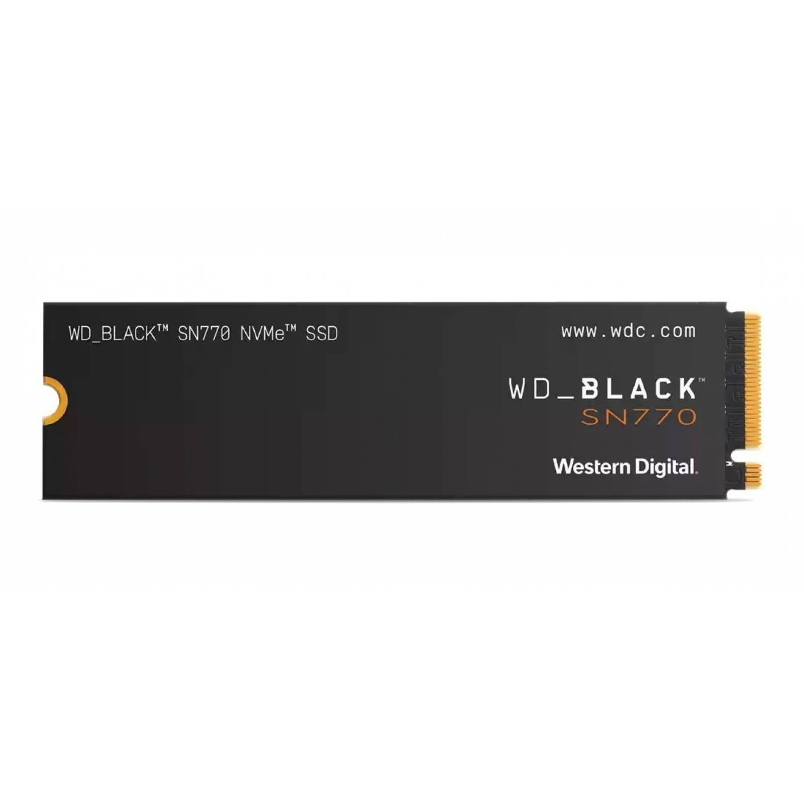Disco sólido SSD interno Western Digital WD Black SN770 WDS100T3X0E 1TB negro