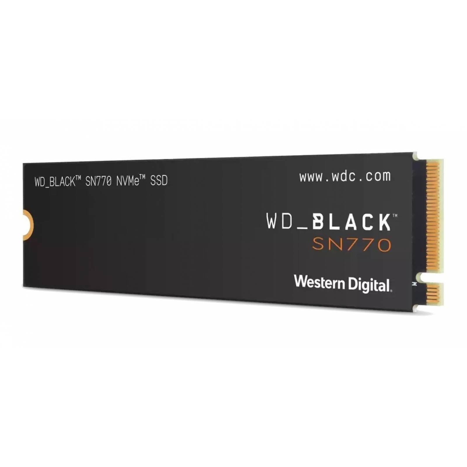 Disco sólido SSD interno Western Digital WD Black SN770 WDS100T3X0E 1TB negro