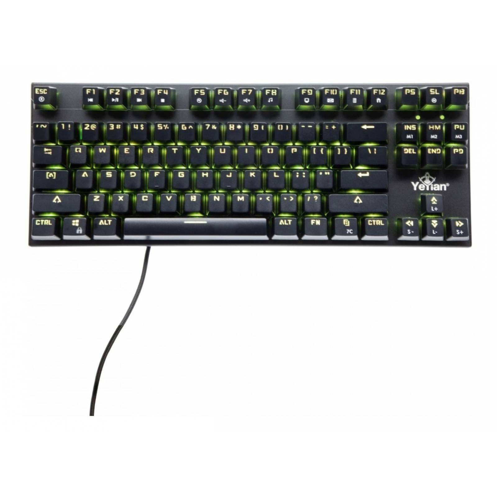 Teclado Gamer Yeyian Spark Serie 2000 Switch Rojo (yat1806)