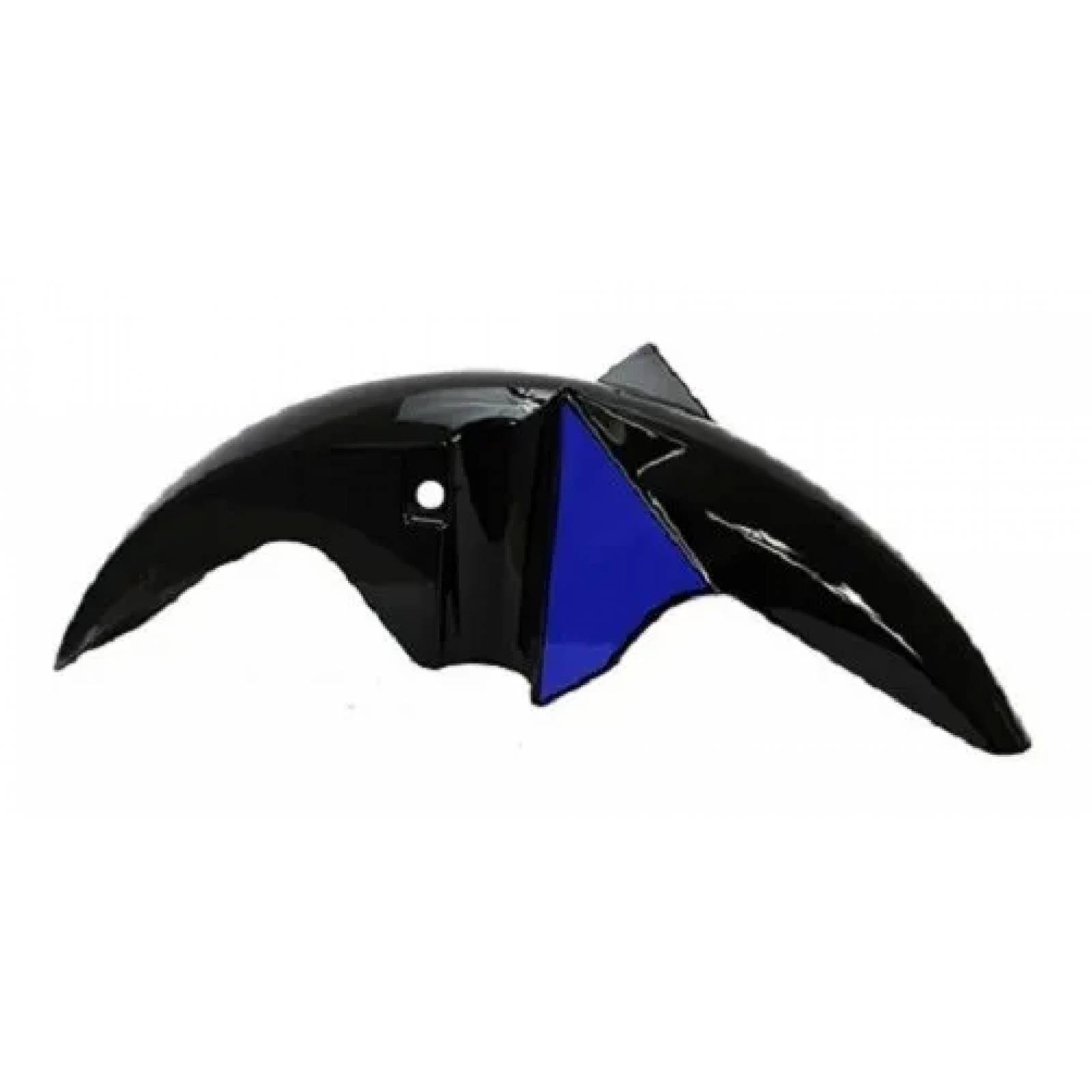 Salpicadera Delantera Italika 125z Negra Con Azul Premium