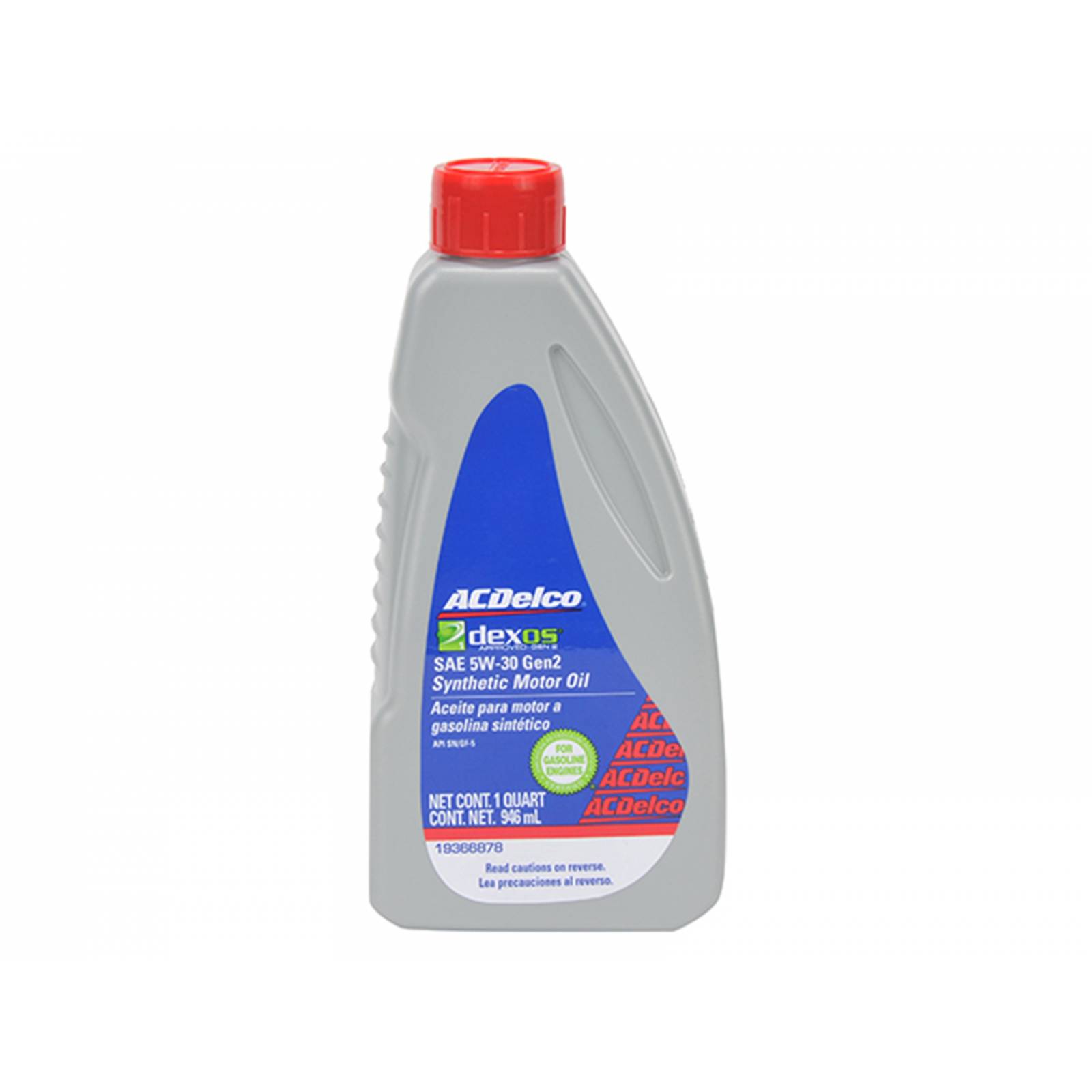 Aceite Multigrado 100% Sintético DEXOS1 GEN 2 para Motor SAE 5W-30 SN ; 946 ML