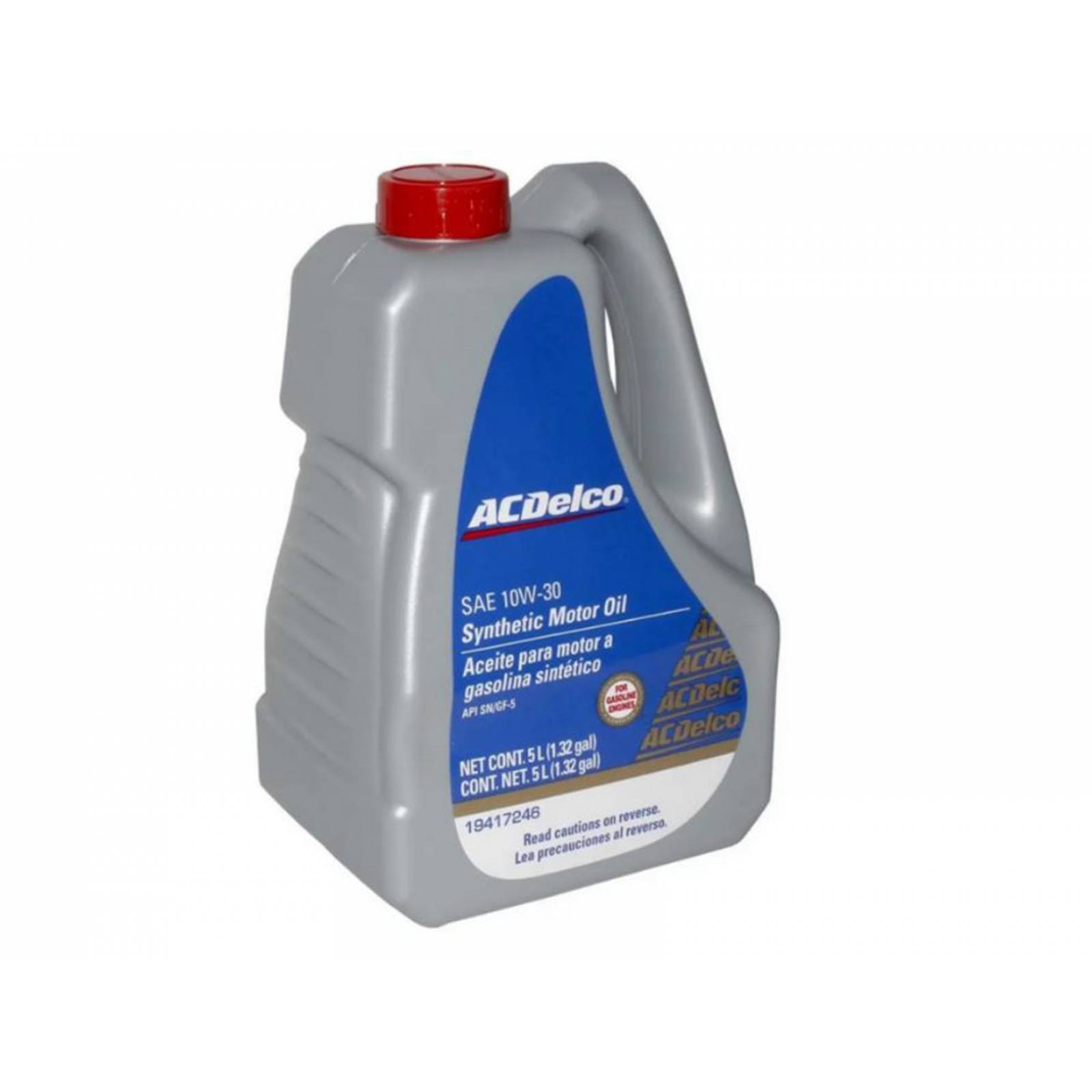 Aceite para Motor 100% Sintético SAE 10W30 SN ; 5 Lt
