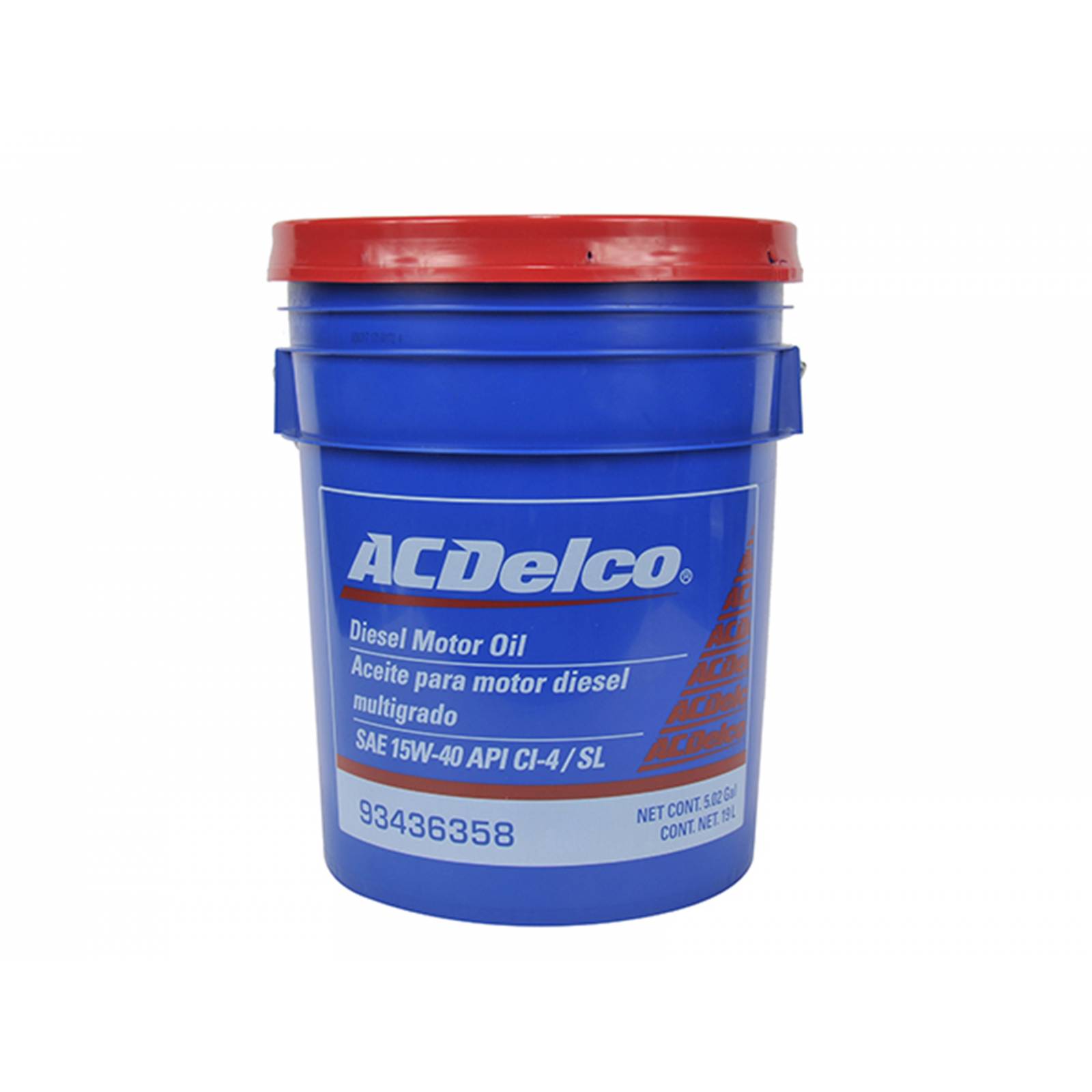 Aceite Mineral para Motor DIESEL SAE 15W40 API SL CI4 ; 19 Lts