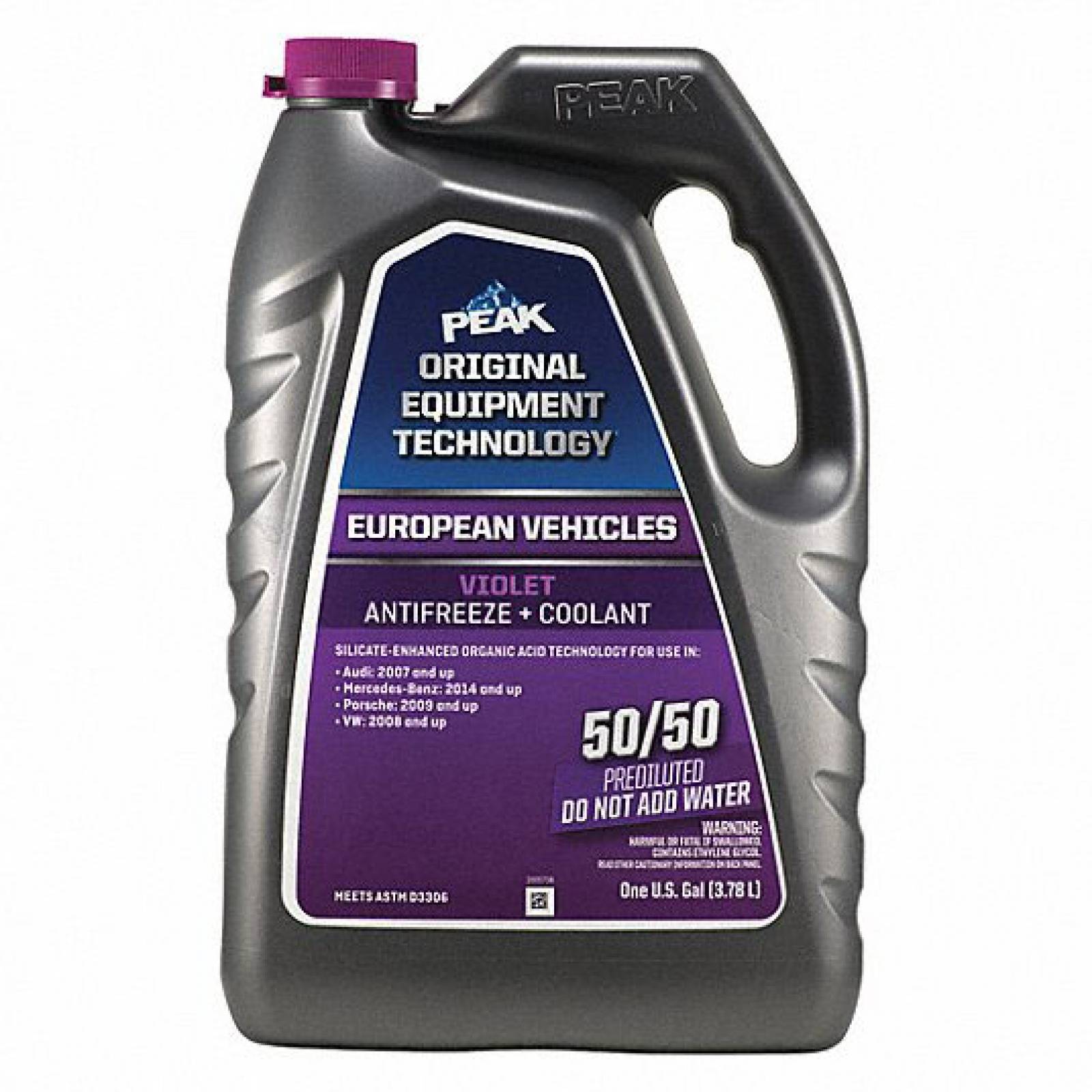 Anticongelante Peak Oet Violeta Vehículos Europeos 3.78l