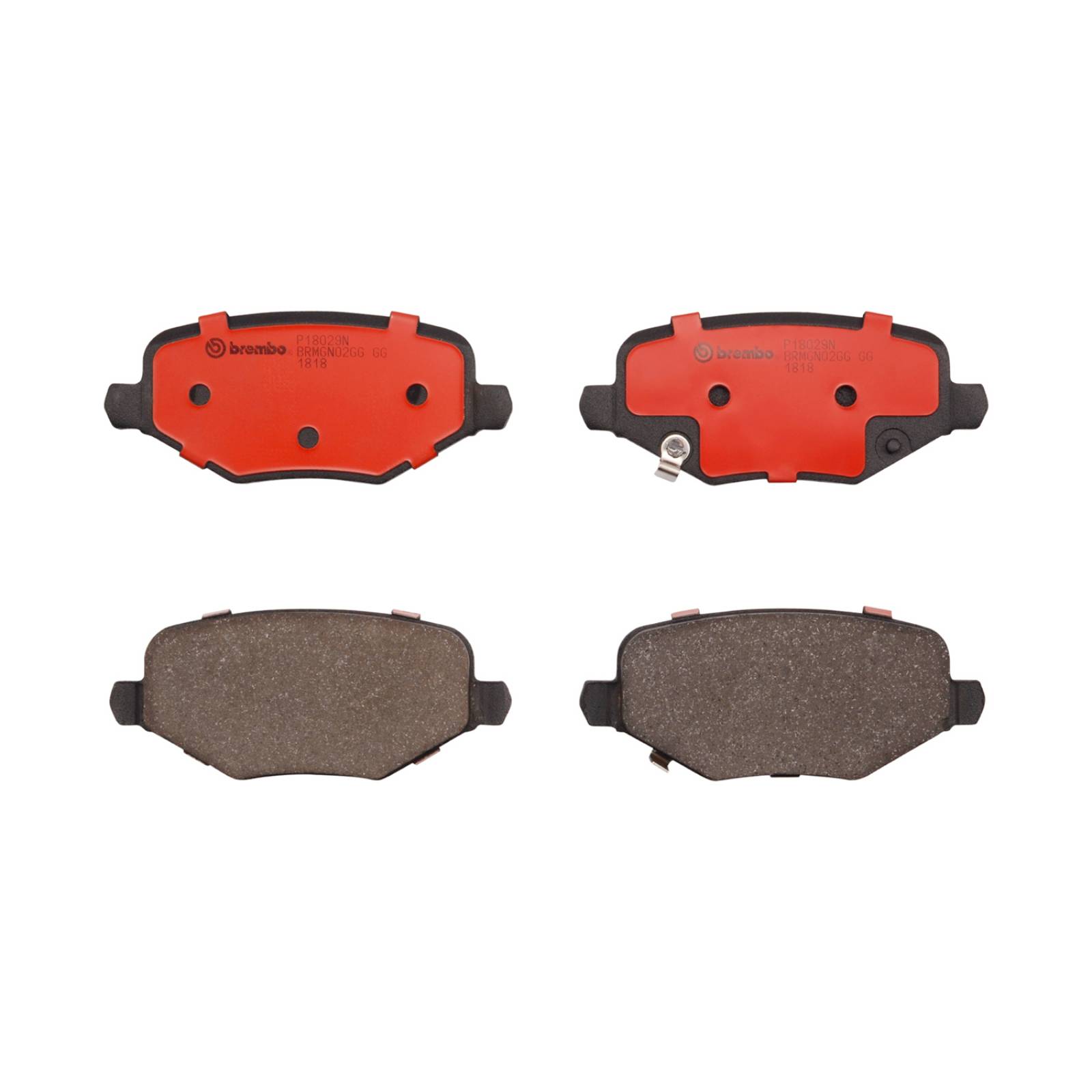 Balatas Traseras Cerámica Journey 6cil 2012