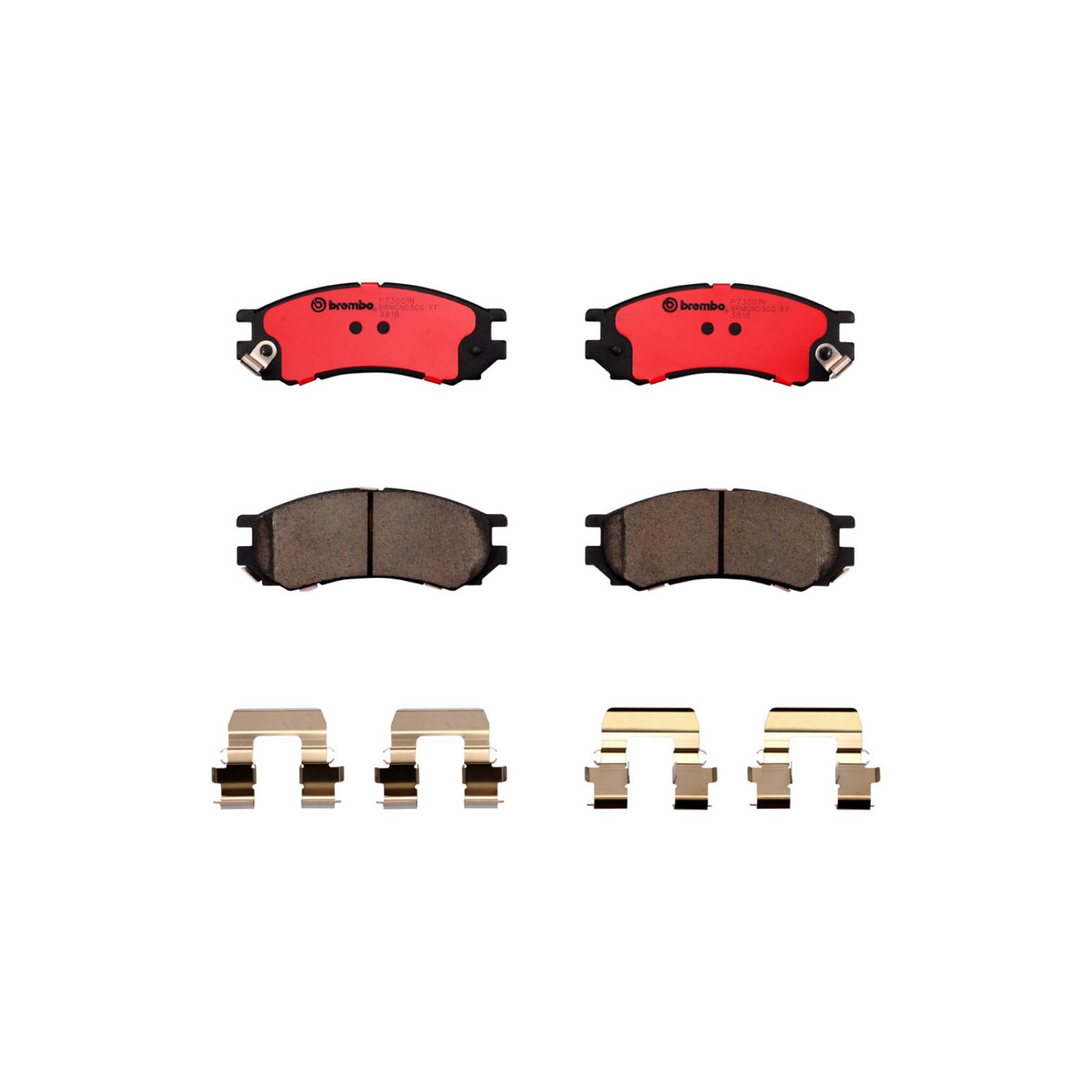thumbnail image 2 of Detroit Axle Rear Disc Brake Kit W/ Ceramic Pads & Rotors For Saturn SC/SL/SW (1991-1998) 2 of 6