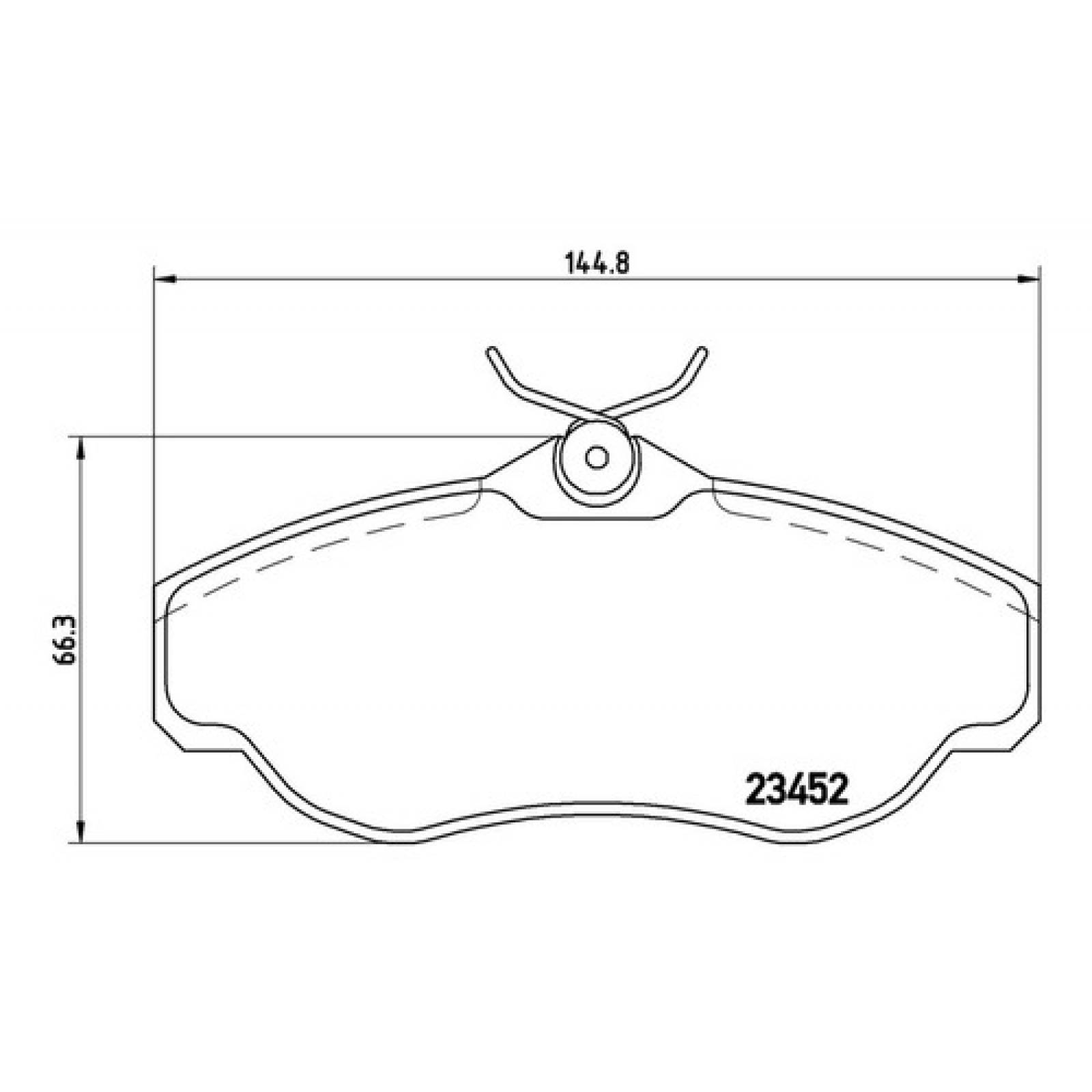 Balatas Delanteras Range Rover 8cil 1997 1998 1999 2000