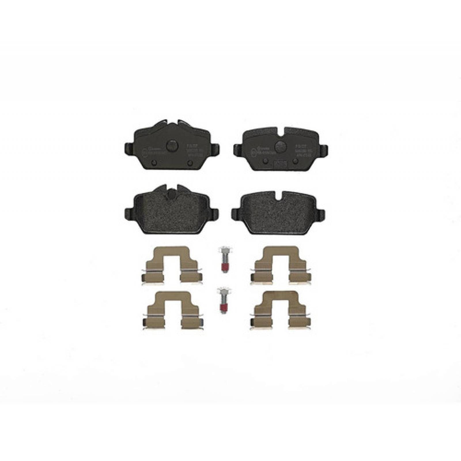 Balatas Traseras Bmw 120i 4cil 2005 2006 2007 2008 2009