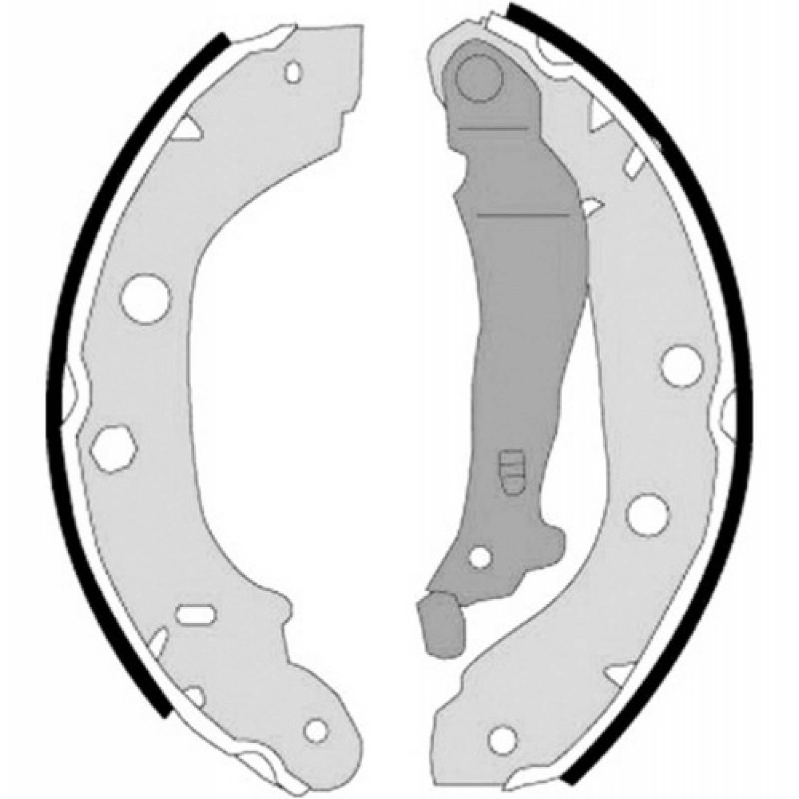 Balatas De Tambor Trasero Renault Kangoo Express 4cil 2009
