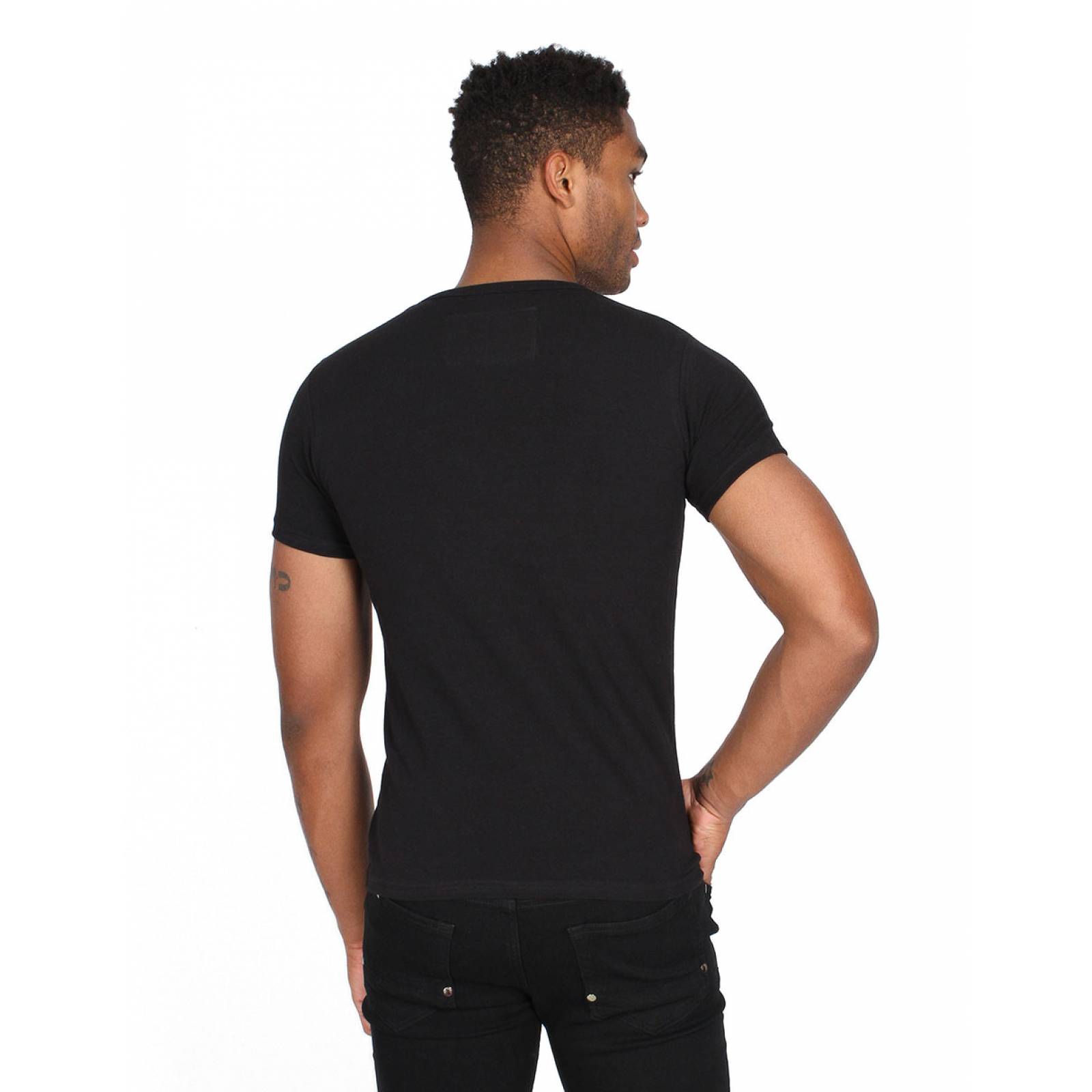 Playera Xoloitzcuintle Huichol en Estoperol, Sr. Xólotl Mx para Caballero.