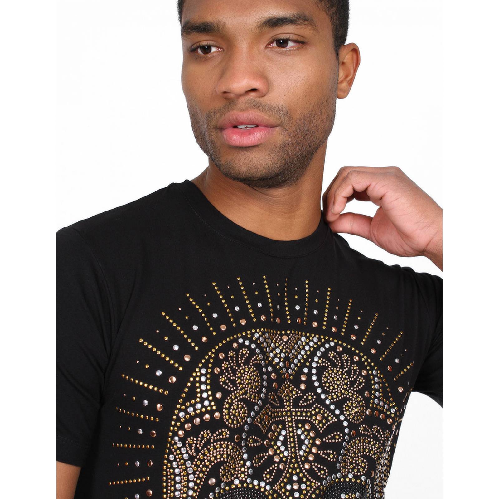 Playera Calavera en Estoperol, Sr. Xólotl Mx para Caballero.