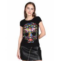 Playeras Calavera Mujer