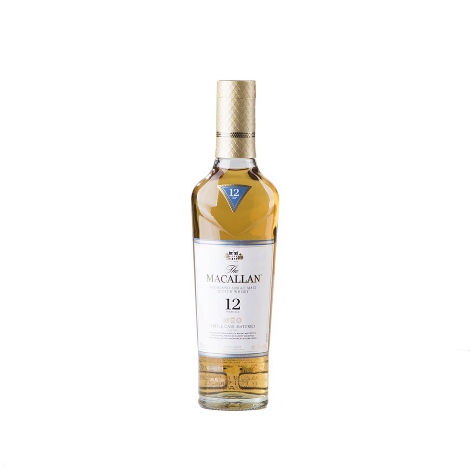 Whisky The Macallan Single Malt 12 Años Triple Cask 350 ml 