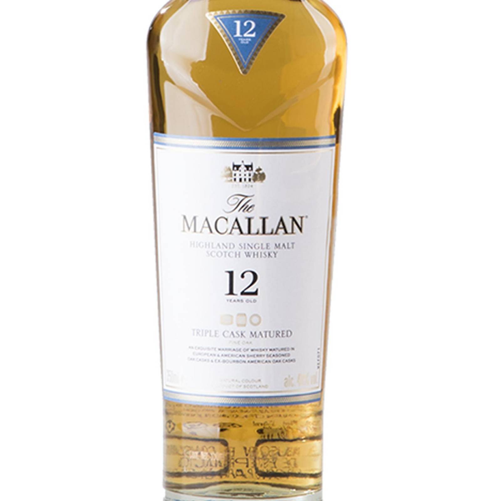 Whisky The Macallan Single Malt 12 Años Triple Cask 350 ml 