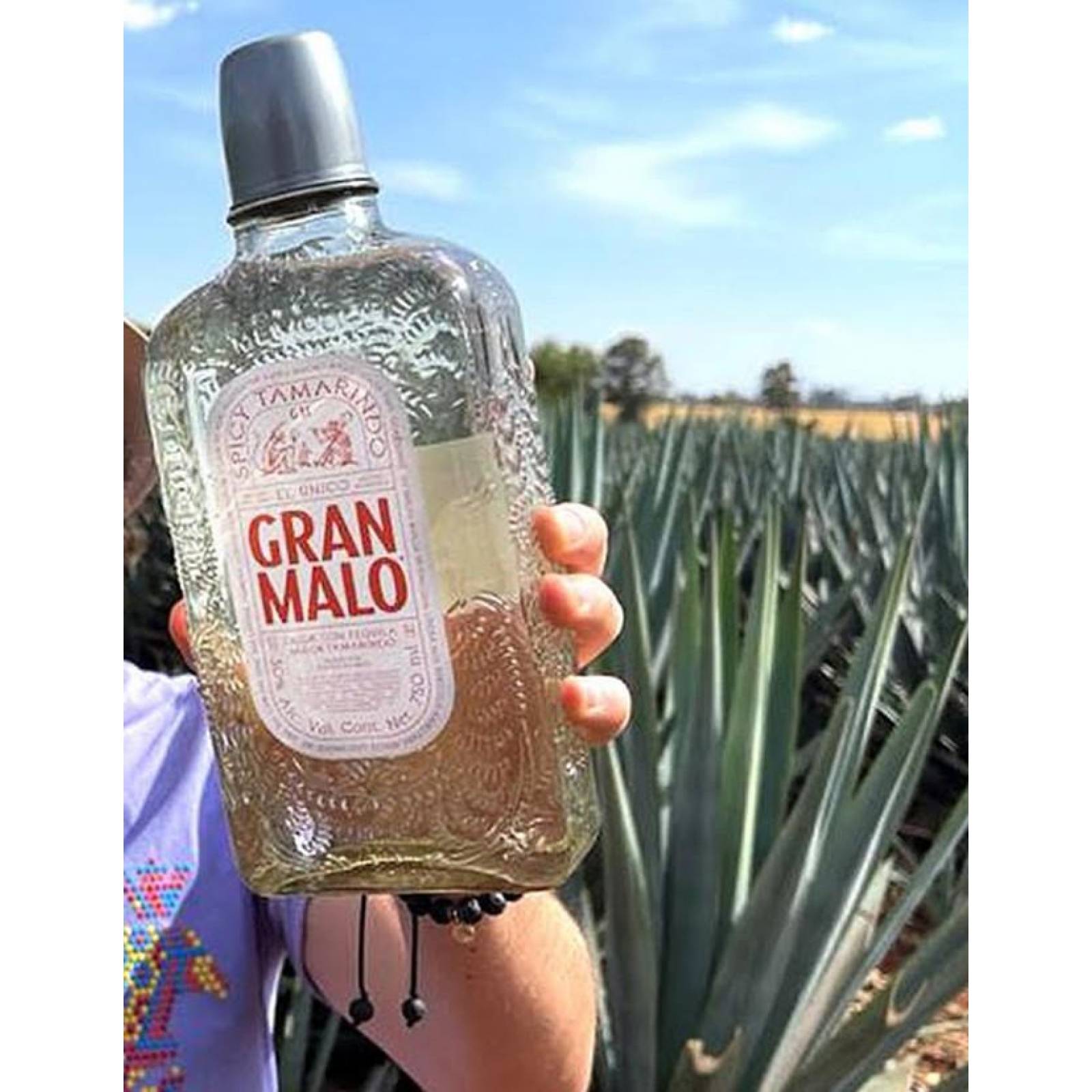 Pack de 2 Licor de Tequila Gran Malo Tamarindo 750 ml 