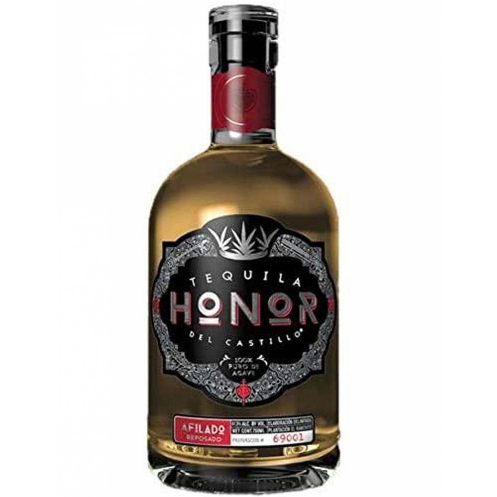 Tequila Honor Del Castillo Reposado 750 ml