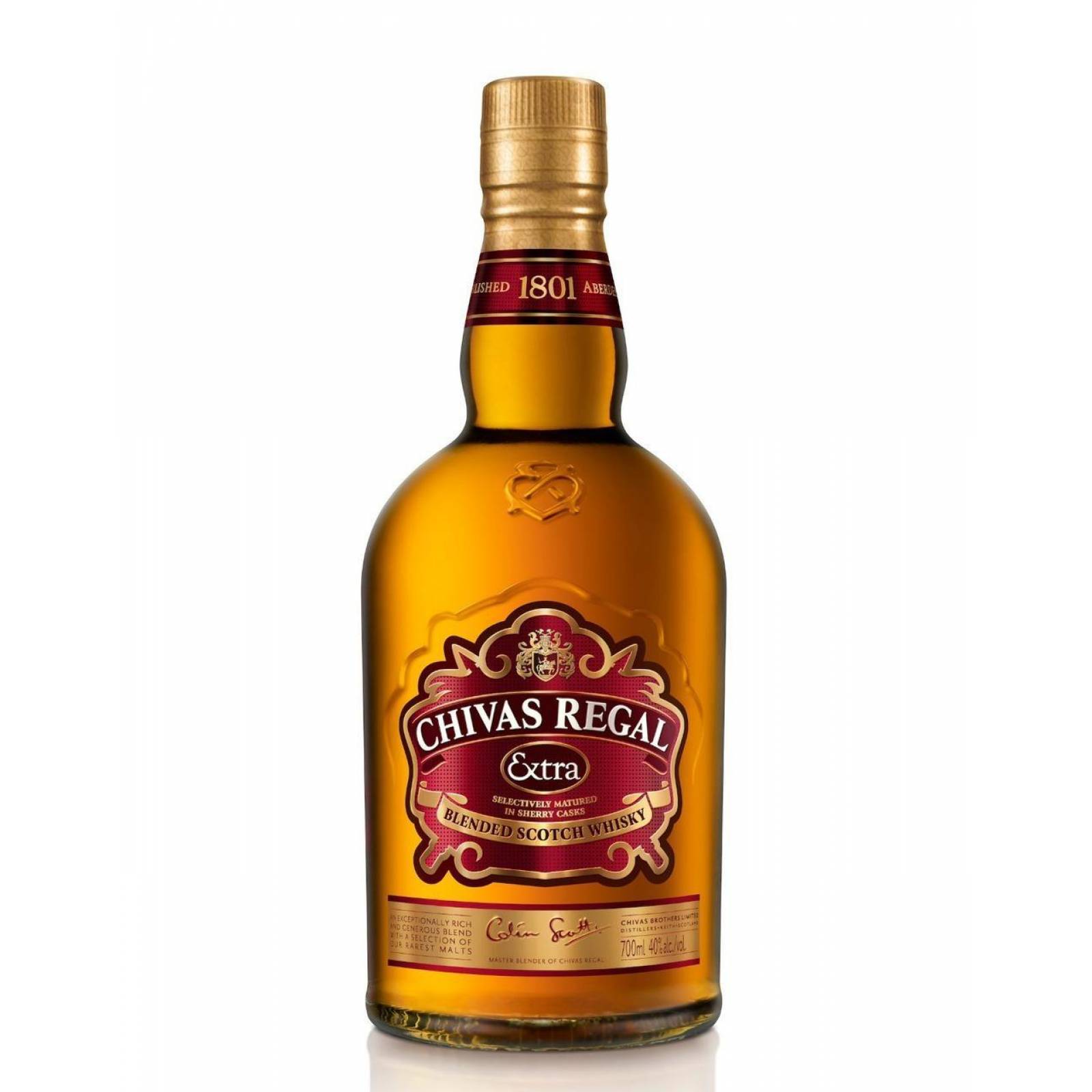 Pack de 12 Whisky Chivas Regal Blend Extra 750 ml