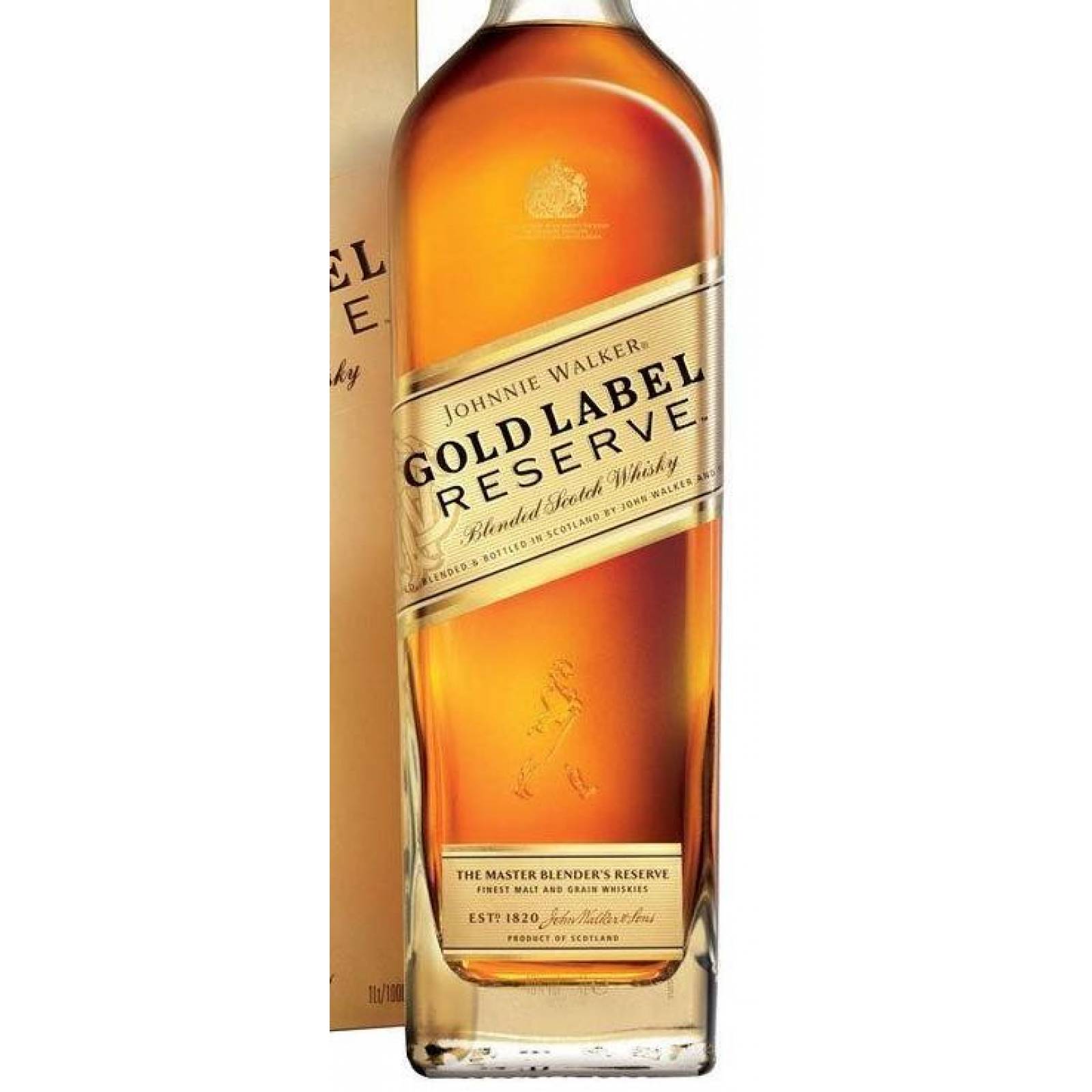 Pack de 12 Whisky Johnnie Walker Blend Gold Label Reserve 750 ml