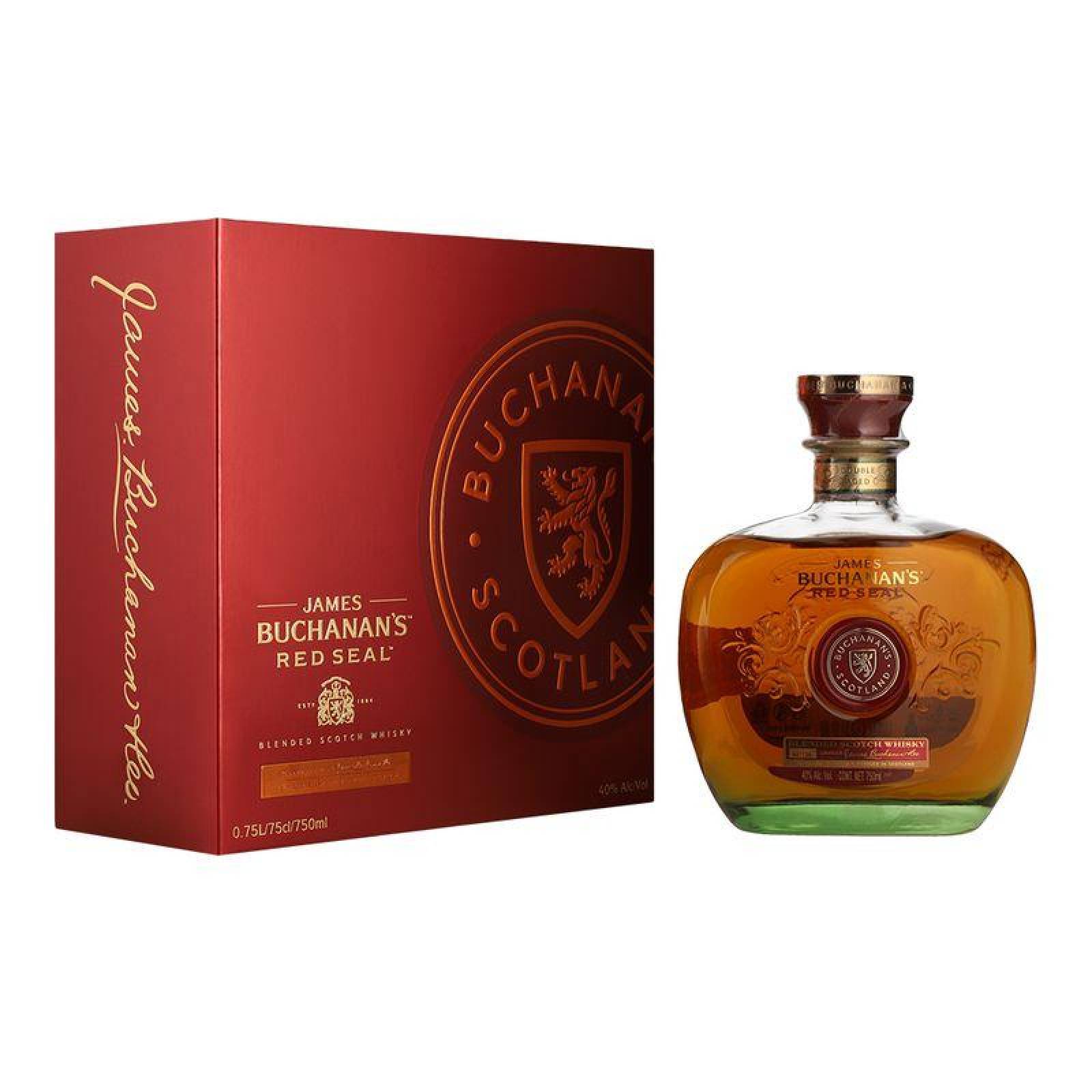 Pack de 4 Whisky Buchanans Blend Red Seal 750 ml 
