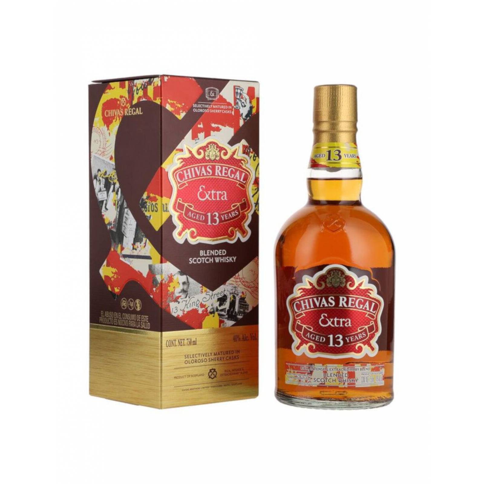 Whisky Chivas Regal Extra 13 Años Sherry 750 ml 