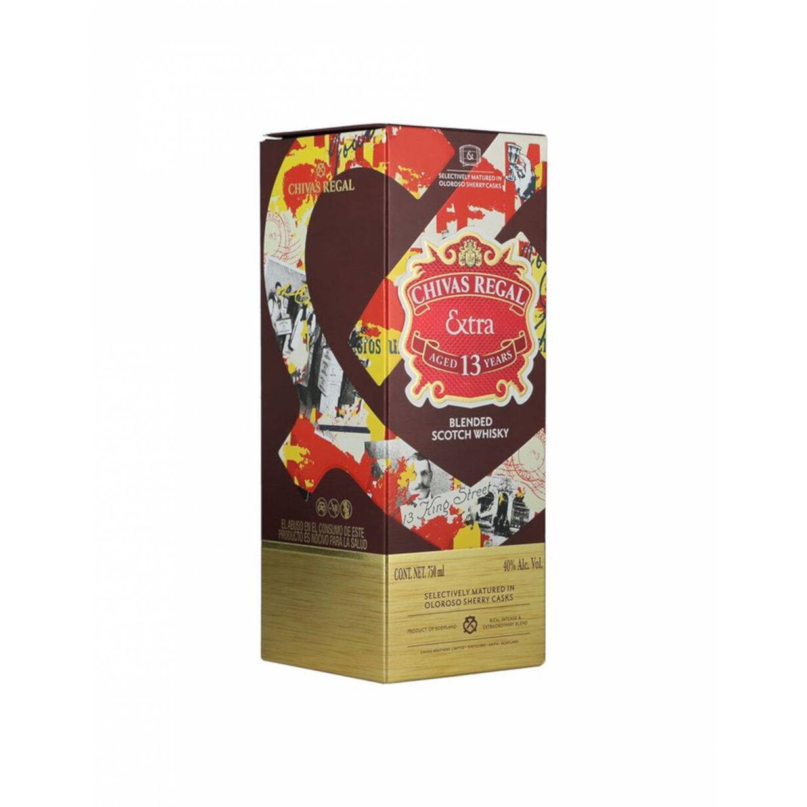 Whisky Chivas Regal Extra 13 Años Sherry 750 ml 