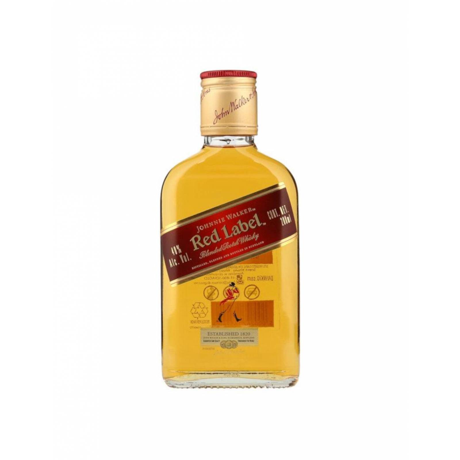 Whisky Johnnie Walker Blend Red Label 200 ml 