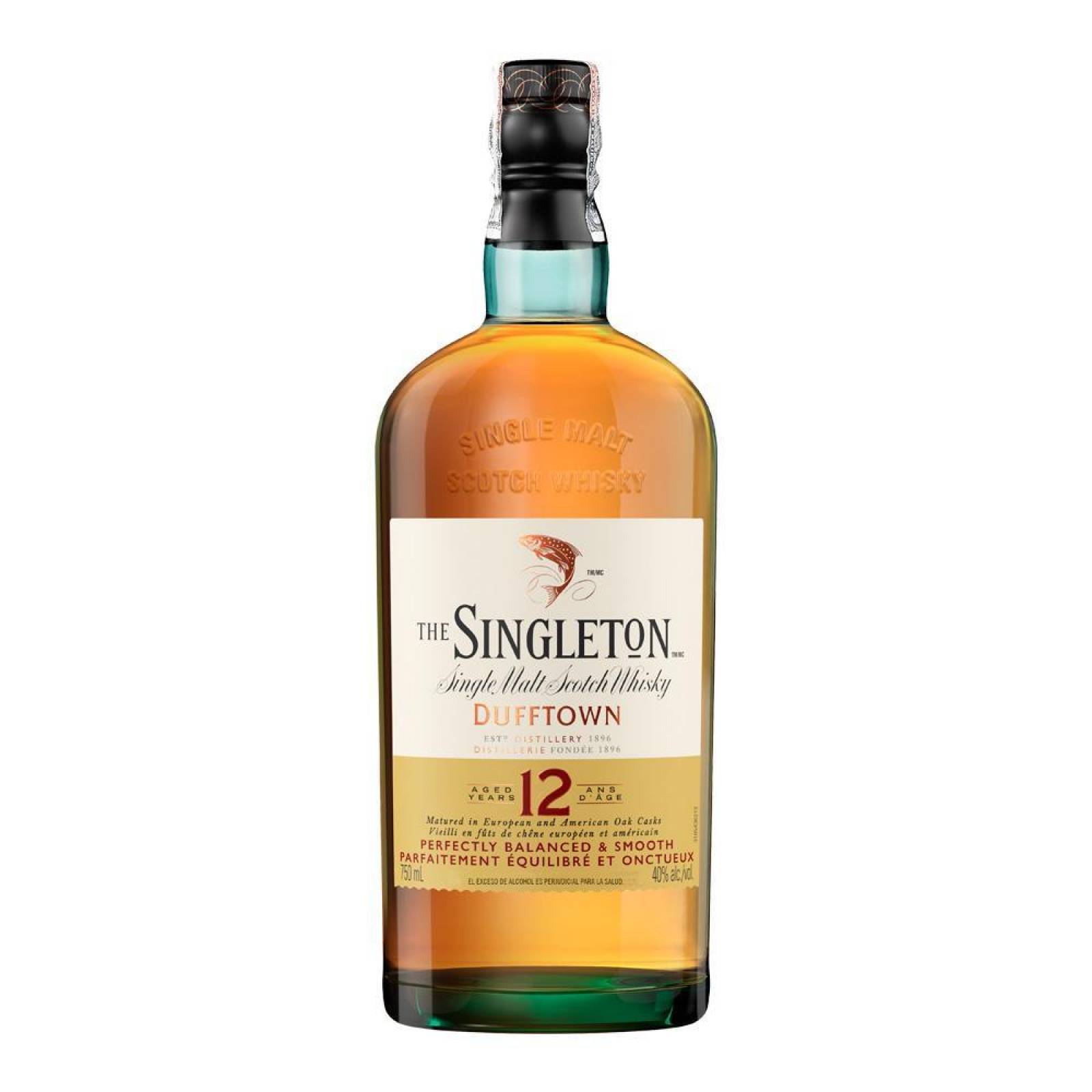 Caja de 6 Whisky Singleton Single Malt 12 Años Of Dufftown 700 ml 