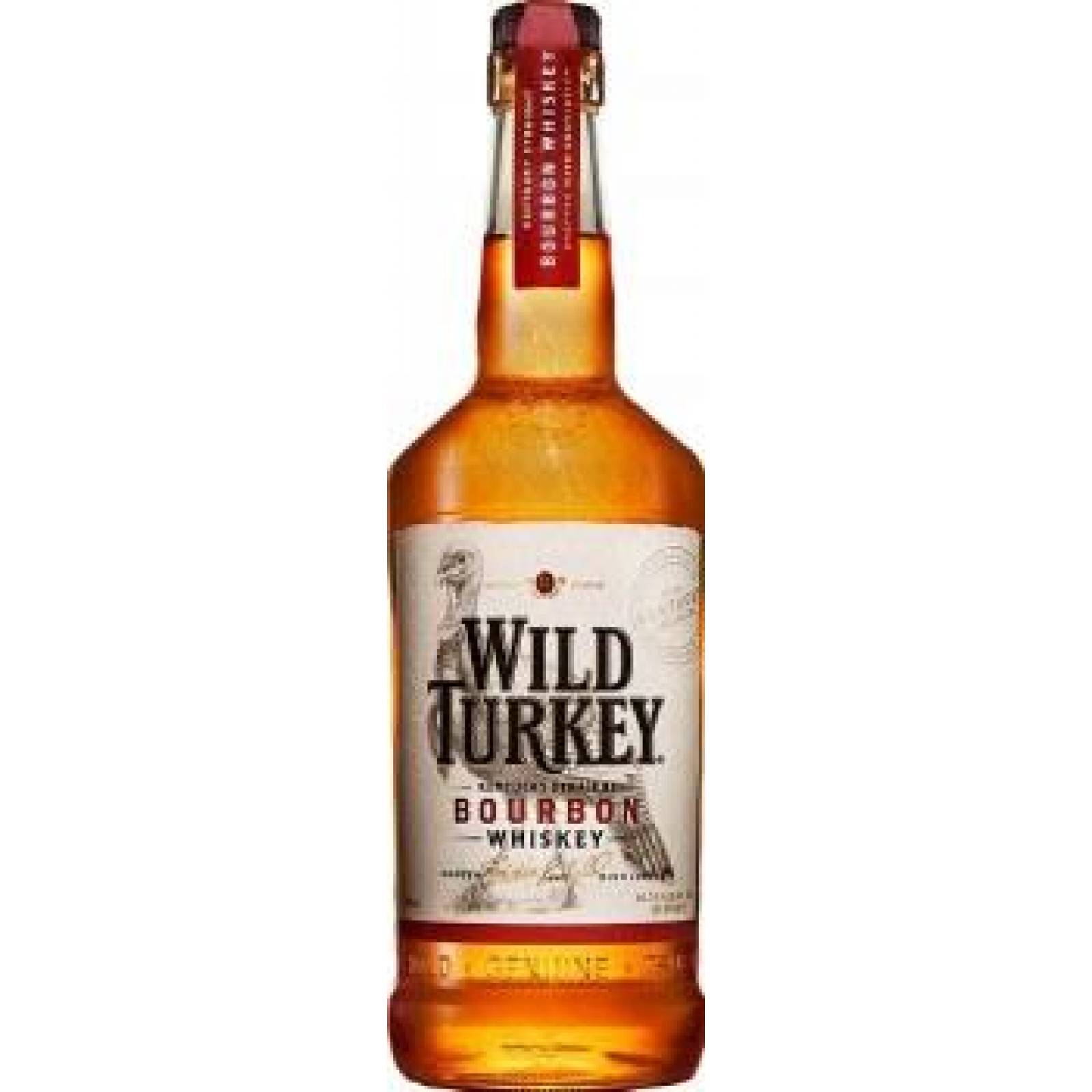 Caja de 12 Whisky Wild Turkey Bourbon 750 ml