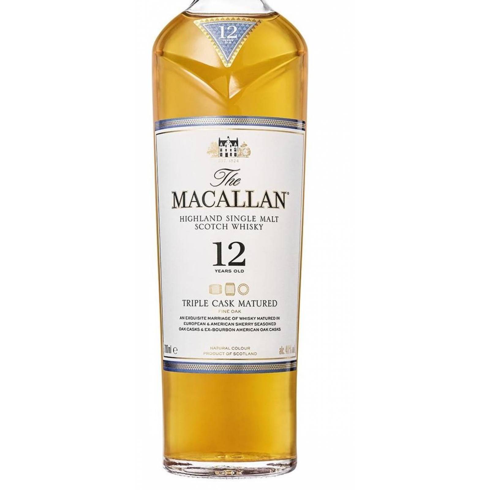Pack de 12 Whisky The Macallan Single Malt 12 Años Double Cask 700 ml