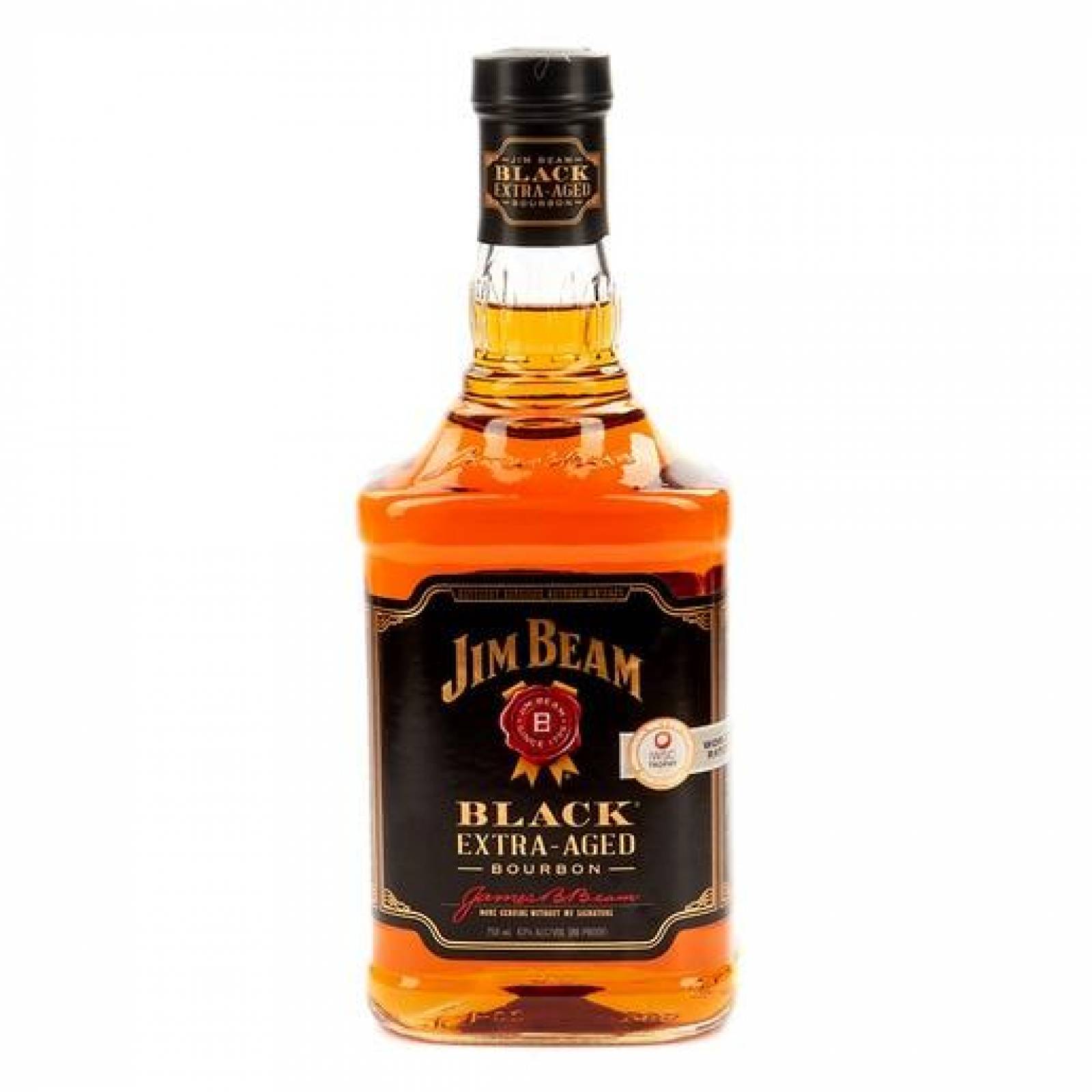 Caja de 12 Whisky Jim Beam Black Extra Aged 750 ml 