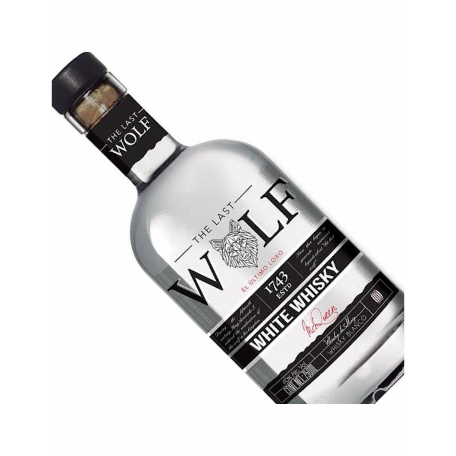 Whisky The Last Wolf Blanco 750 ml