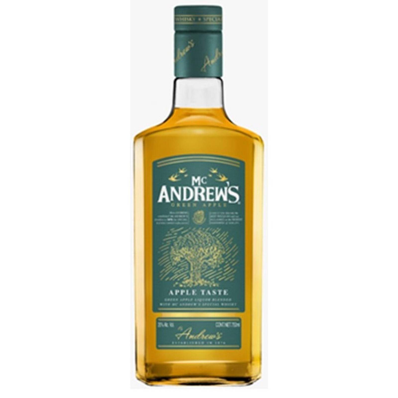 Whisky Mc Andrews Green Apple 750 ml