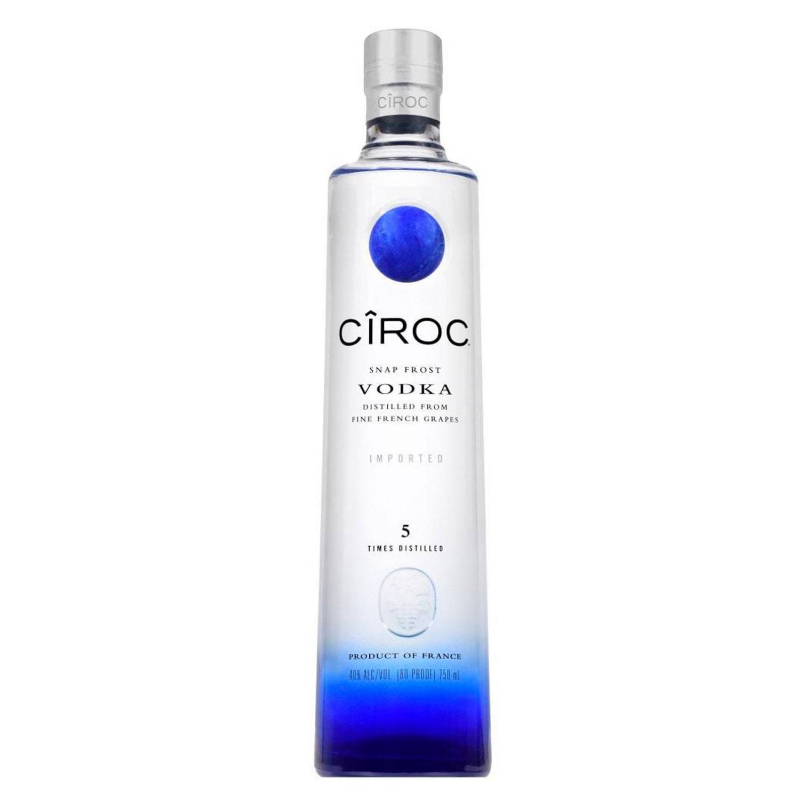 Caja de 12 Vodka Ciroc Snap Frost 750 ml 