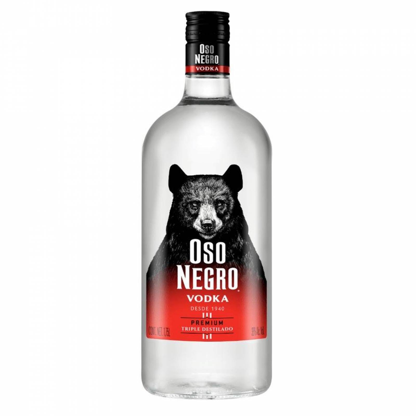 Pack de 2 Vodka Oso Negro 1.75 L