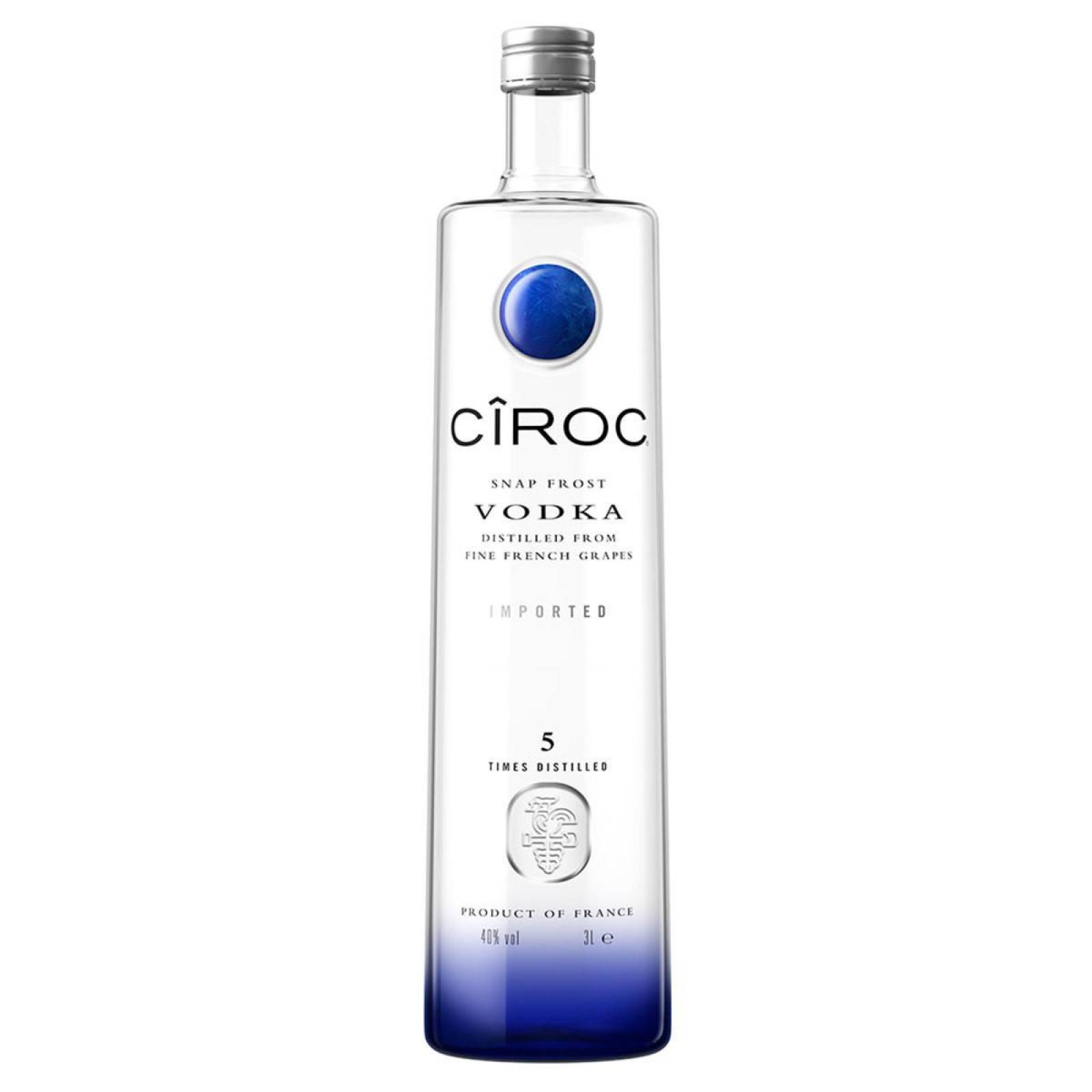 Pack de 2 Vodka Ciroc 3 L