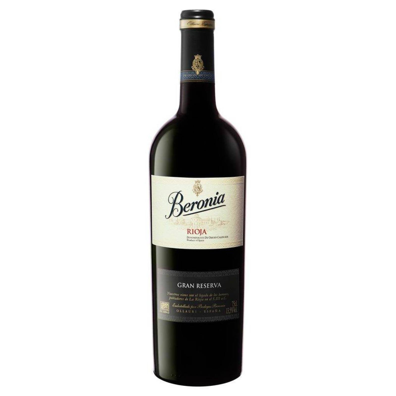 Caja de 6 Vino Tinto Beronia Gran Reserva 750 ml 
