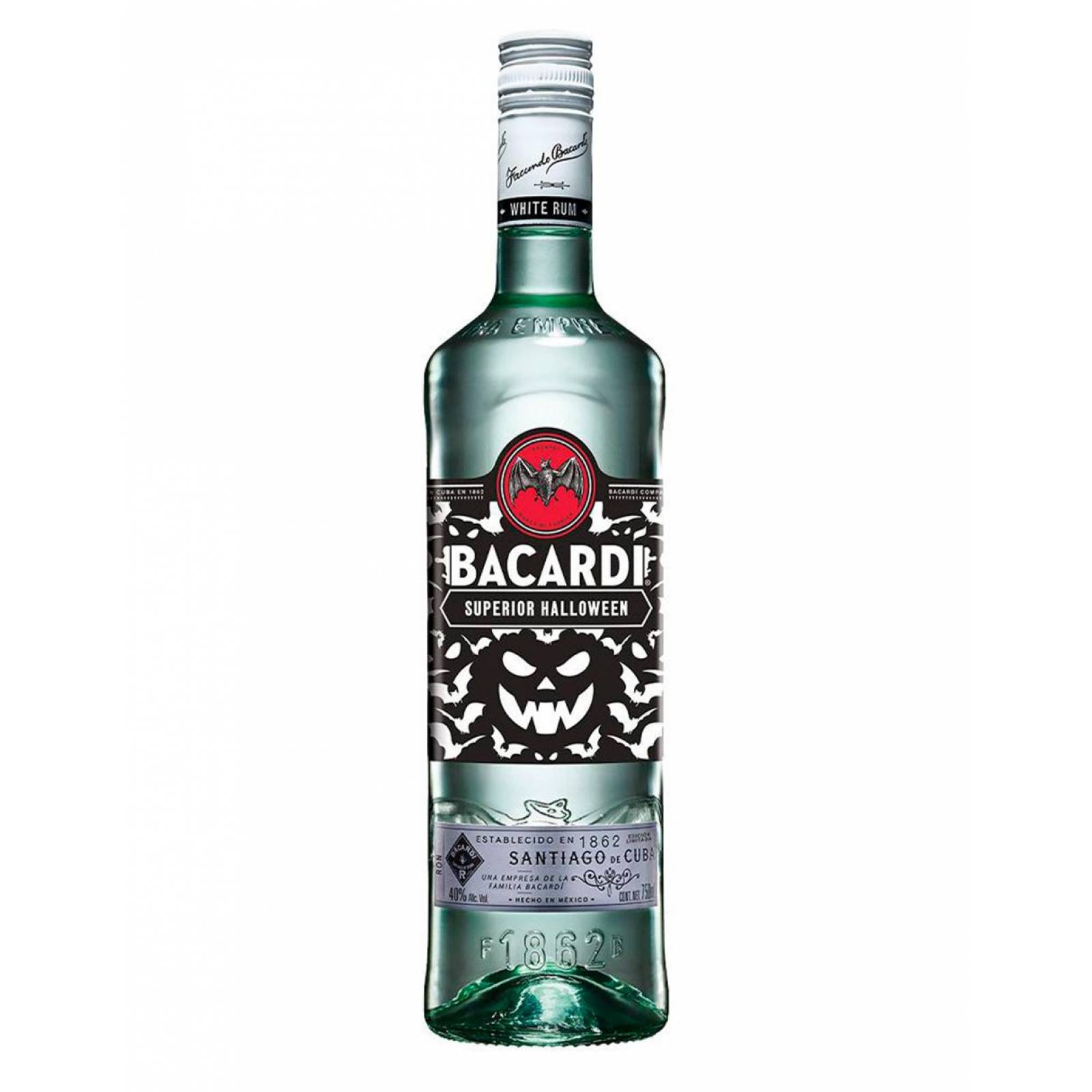 Pack de 2 Ron Bacardi Superior Halloween 2021 750 ml