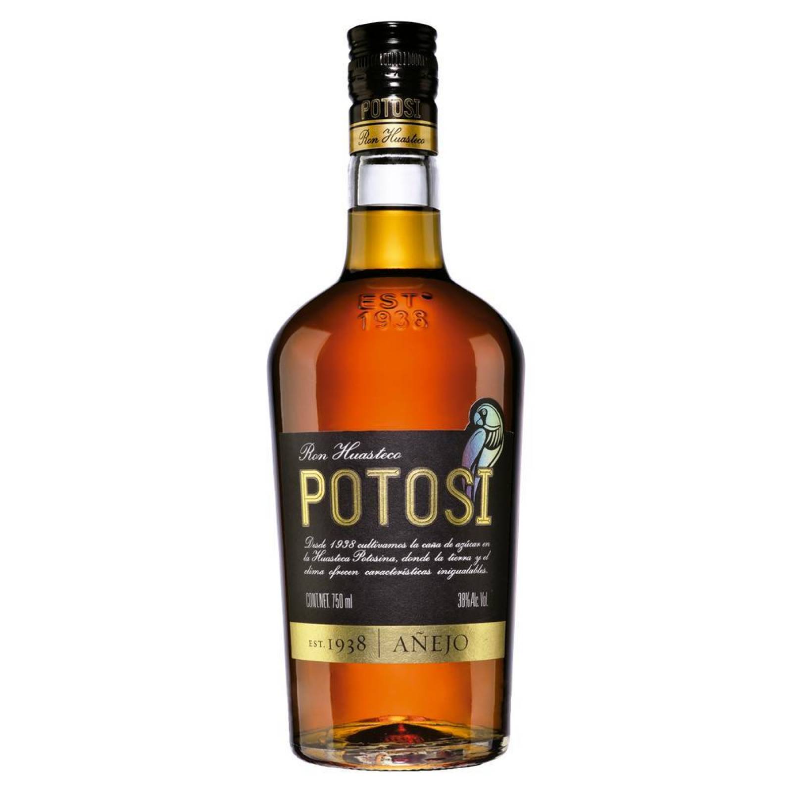 Pack de 4 Ron Potosi Añejo 750 ml