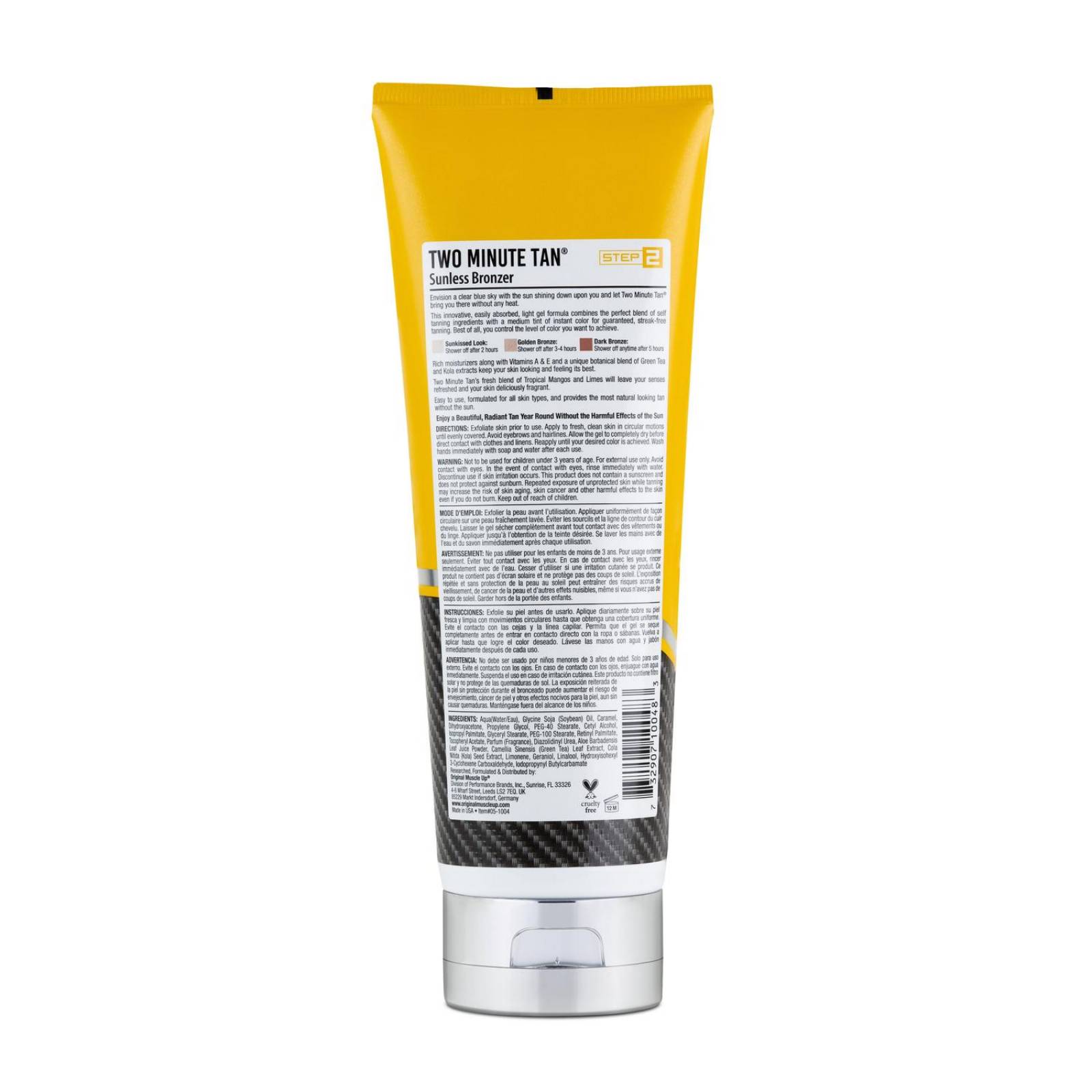 Autobronceador Pro Tan Two Minute Tan Sunless Bronzer 7 oz 