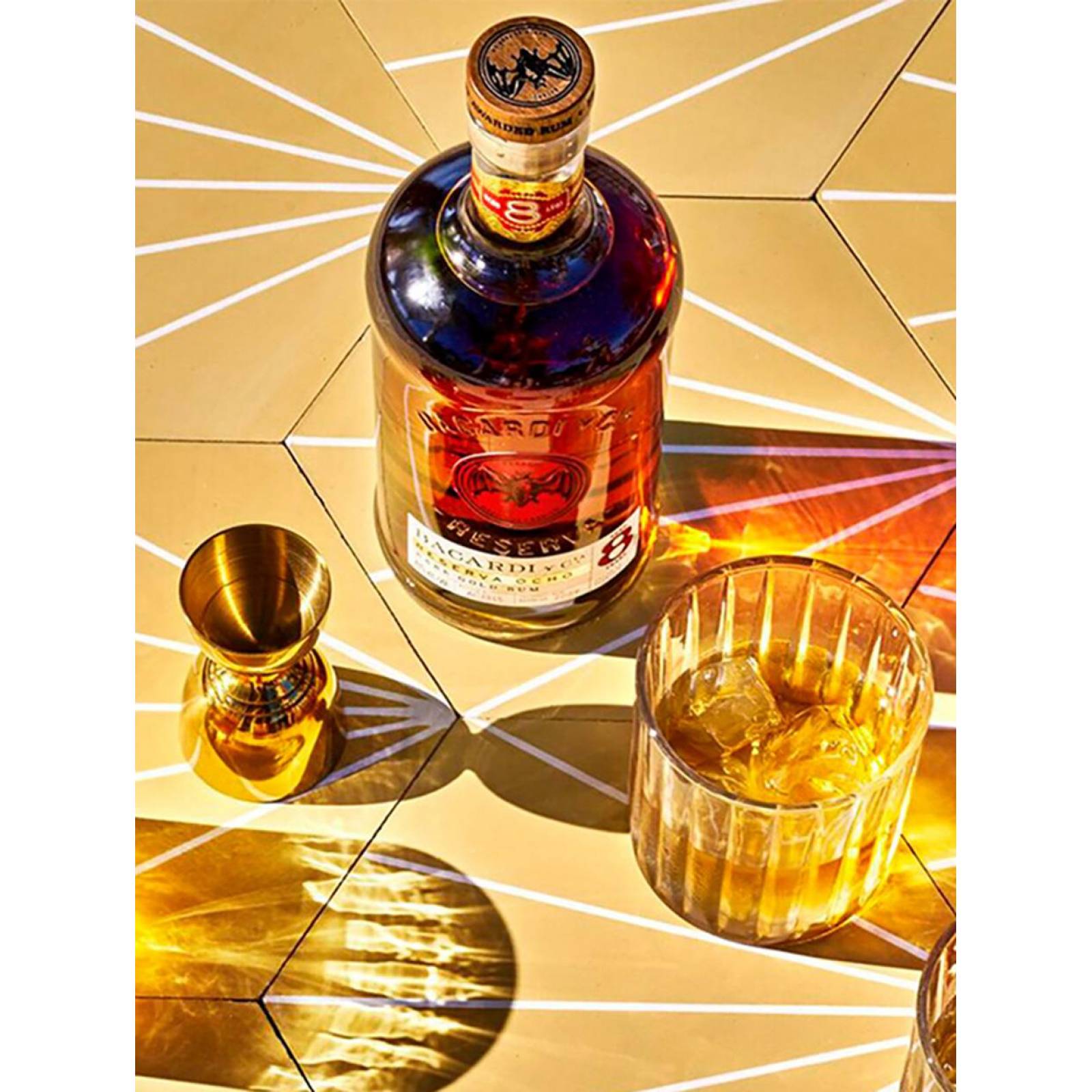 Caja de 12 Ron Bacardi Reserva 8 Años 750 ml 