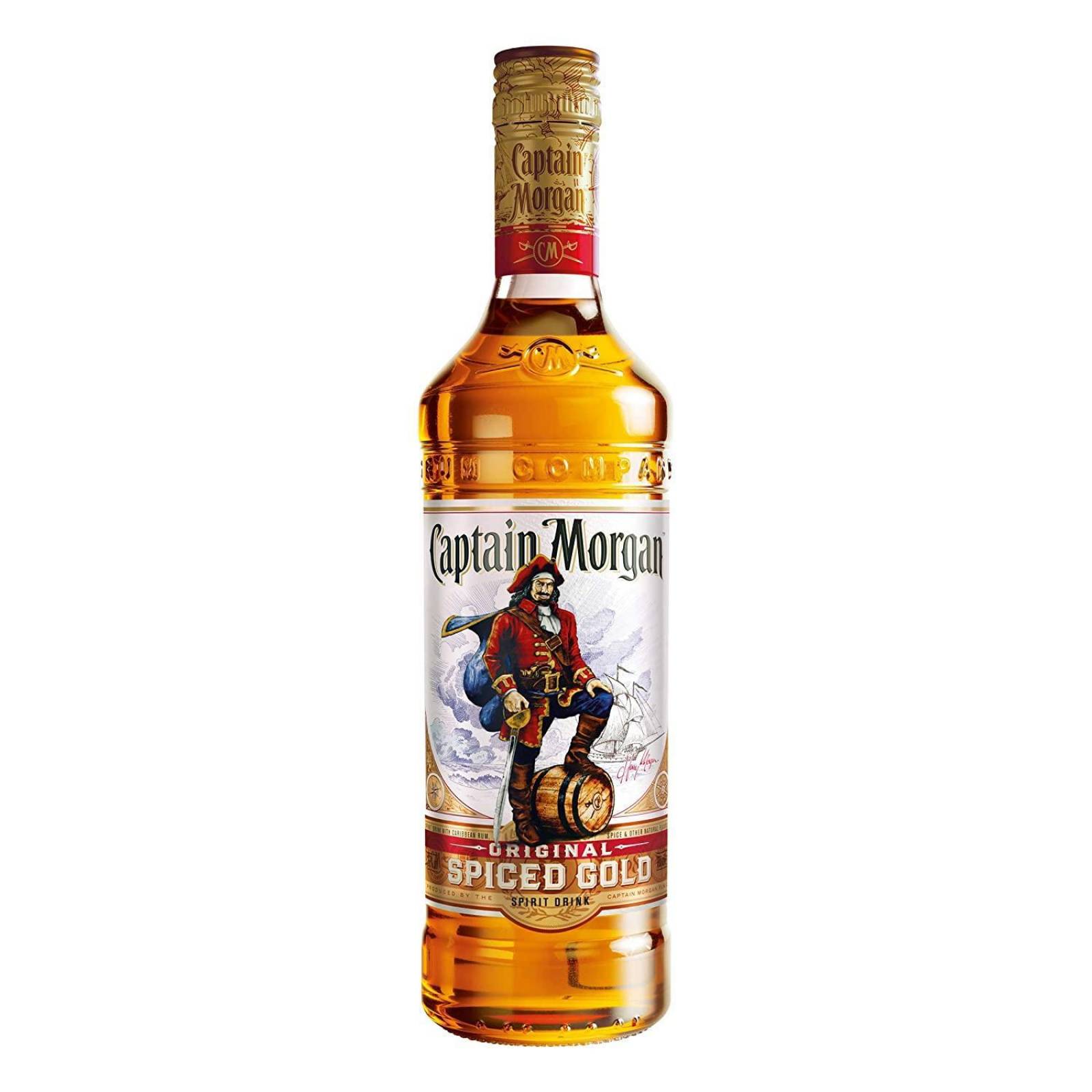 Caja de 12 Ron Capitan Morgan 700 ml