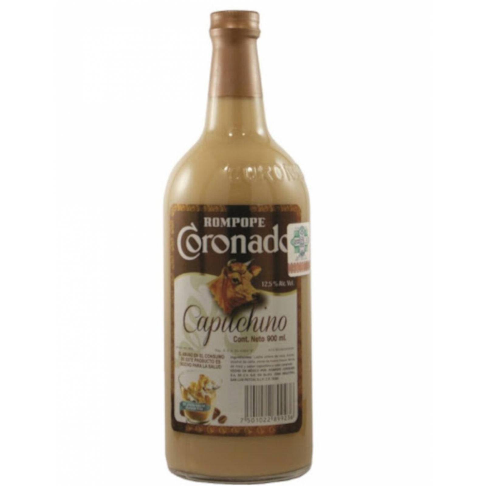 Rompope Coronado de Capuchino de 900 ml 