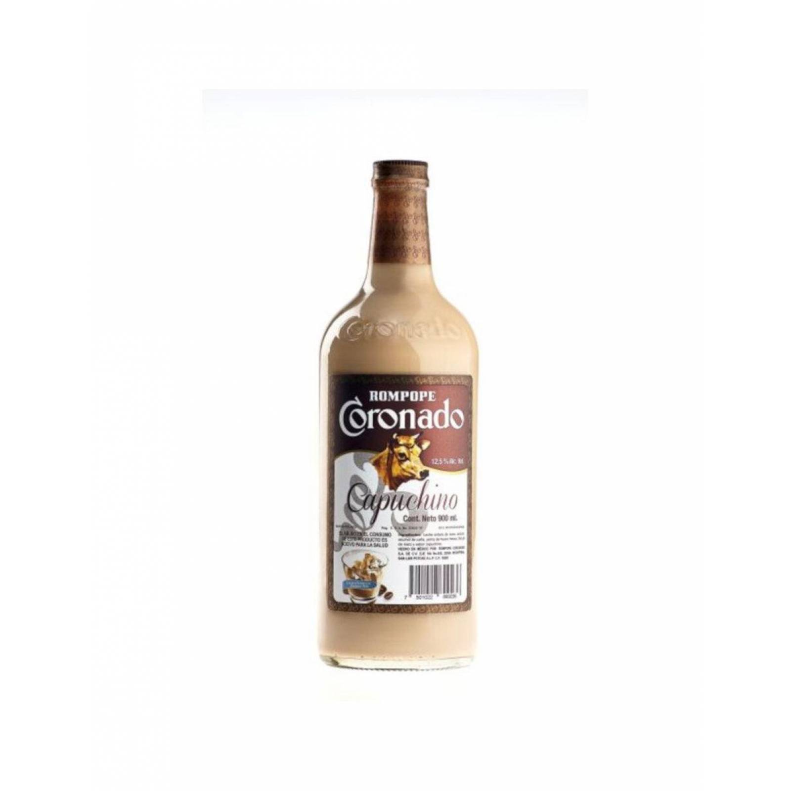Rompope Coronado de Capuchino de 900 ml 