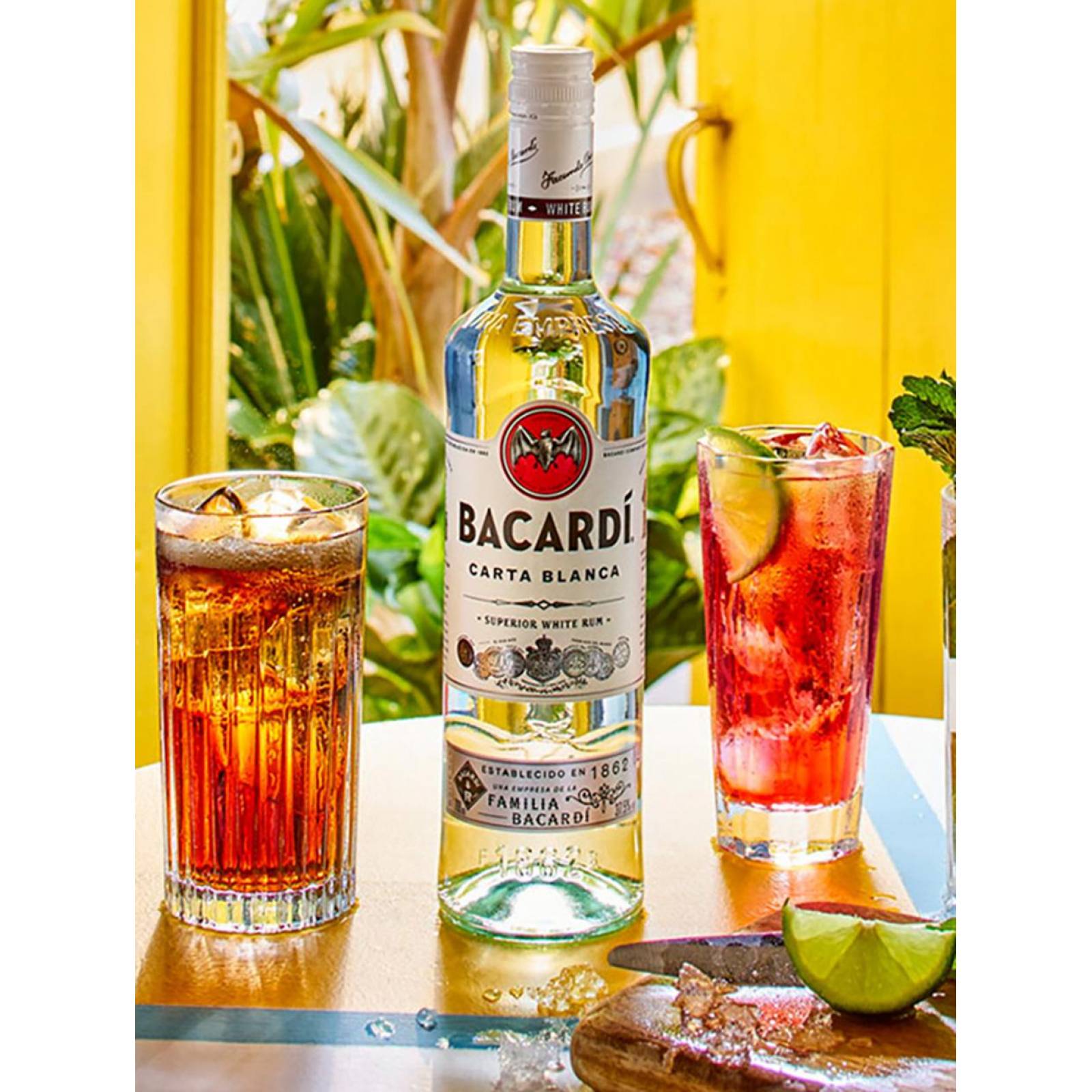 Ron Bacardi Carta Blanca 750 ml 
