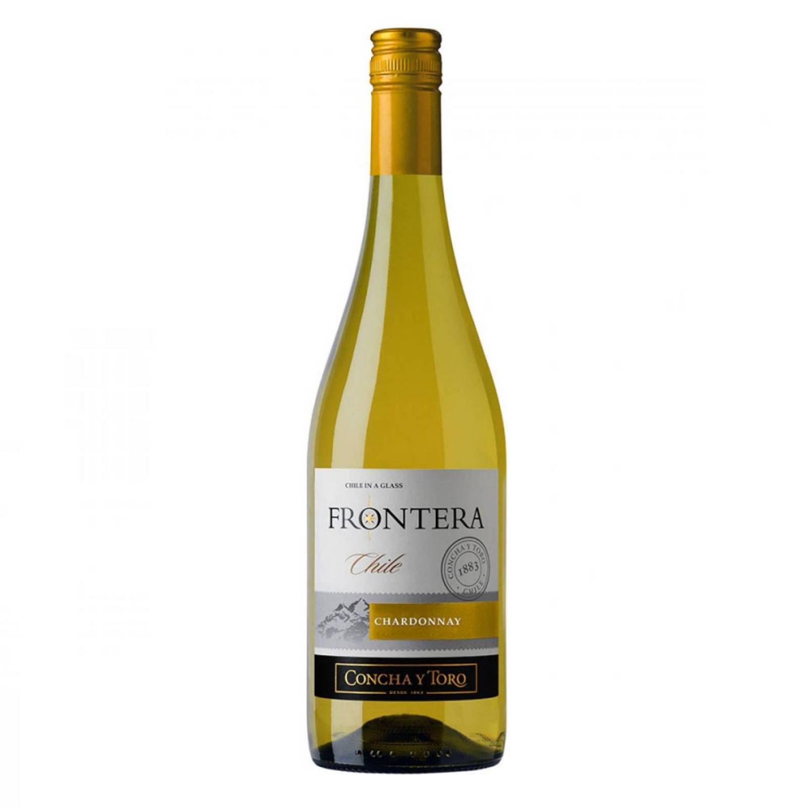 Caja de 12 Vino Blanco Frontera Chardonnay 750 ml 