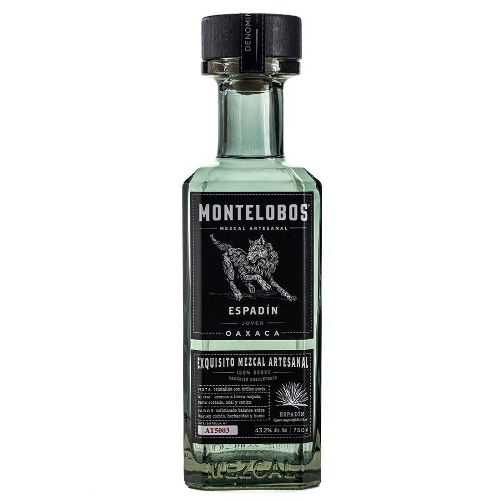 Pack de 2 Mezcal Montelobos Joven Espadin 750 ml 