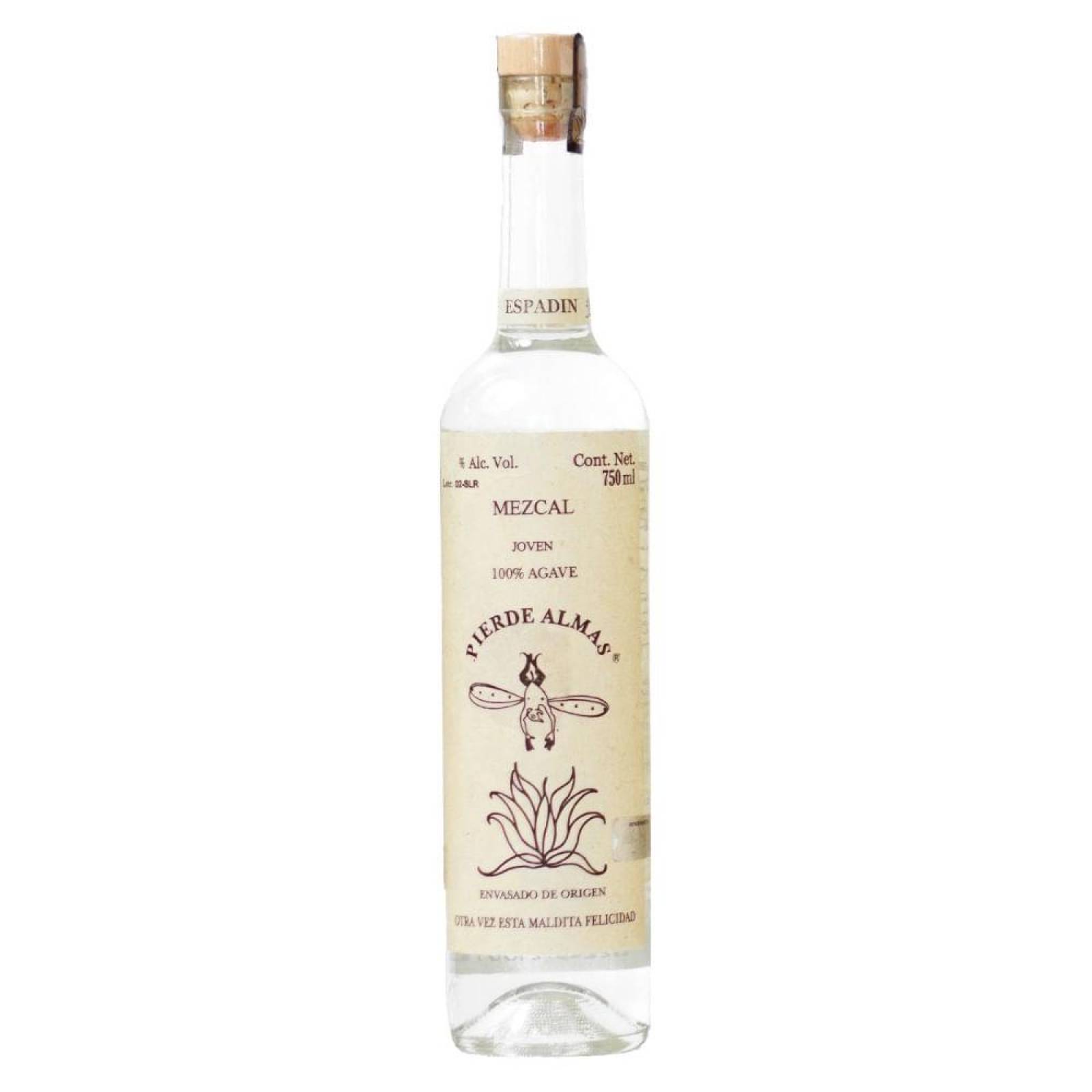 Pack De 2 Mezcal Pierde Almas Joven Espadin 750 Ml